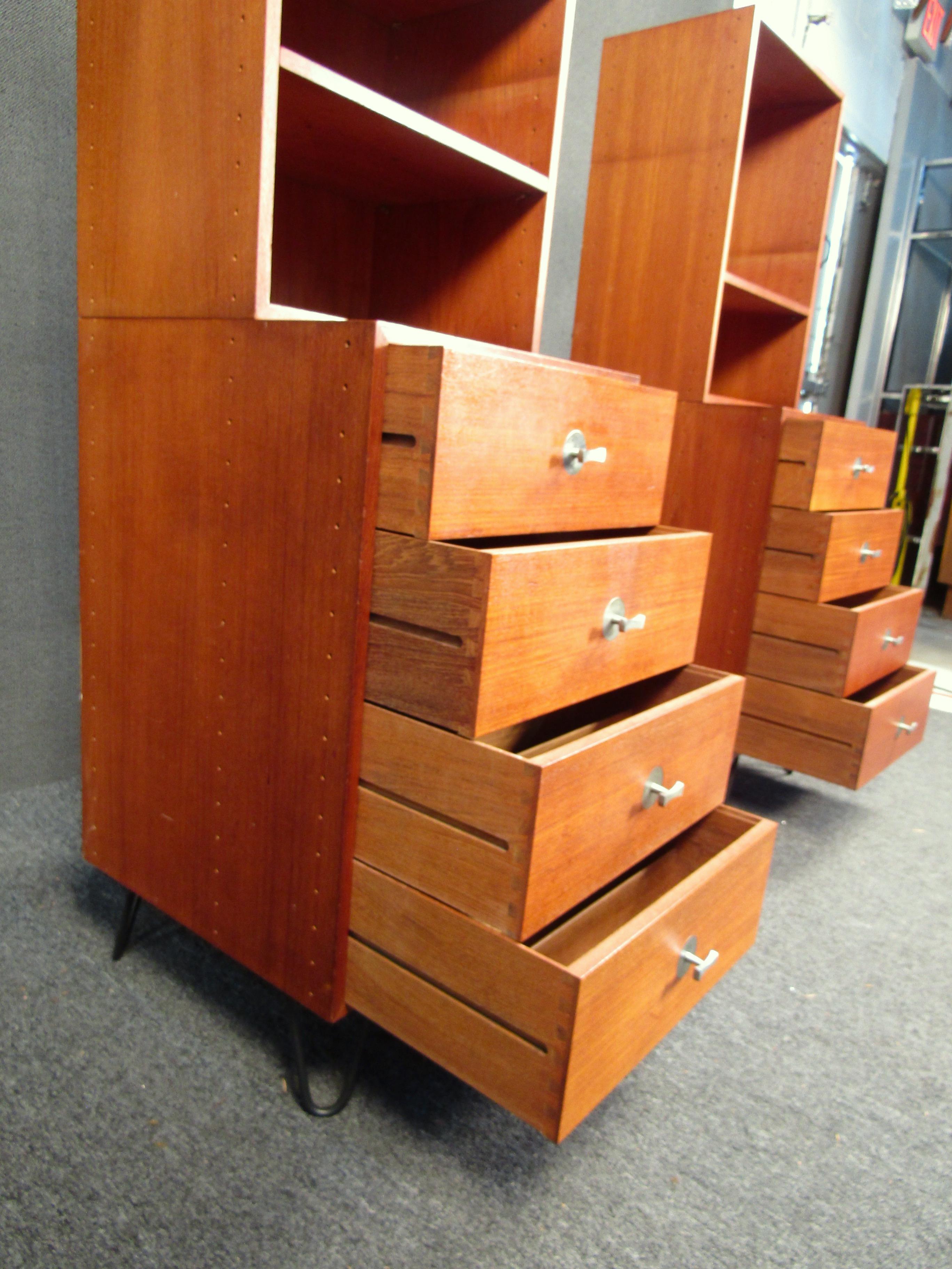 Late 20th Century Vintage Modern Danish Teak Cabinets