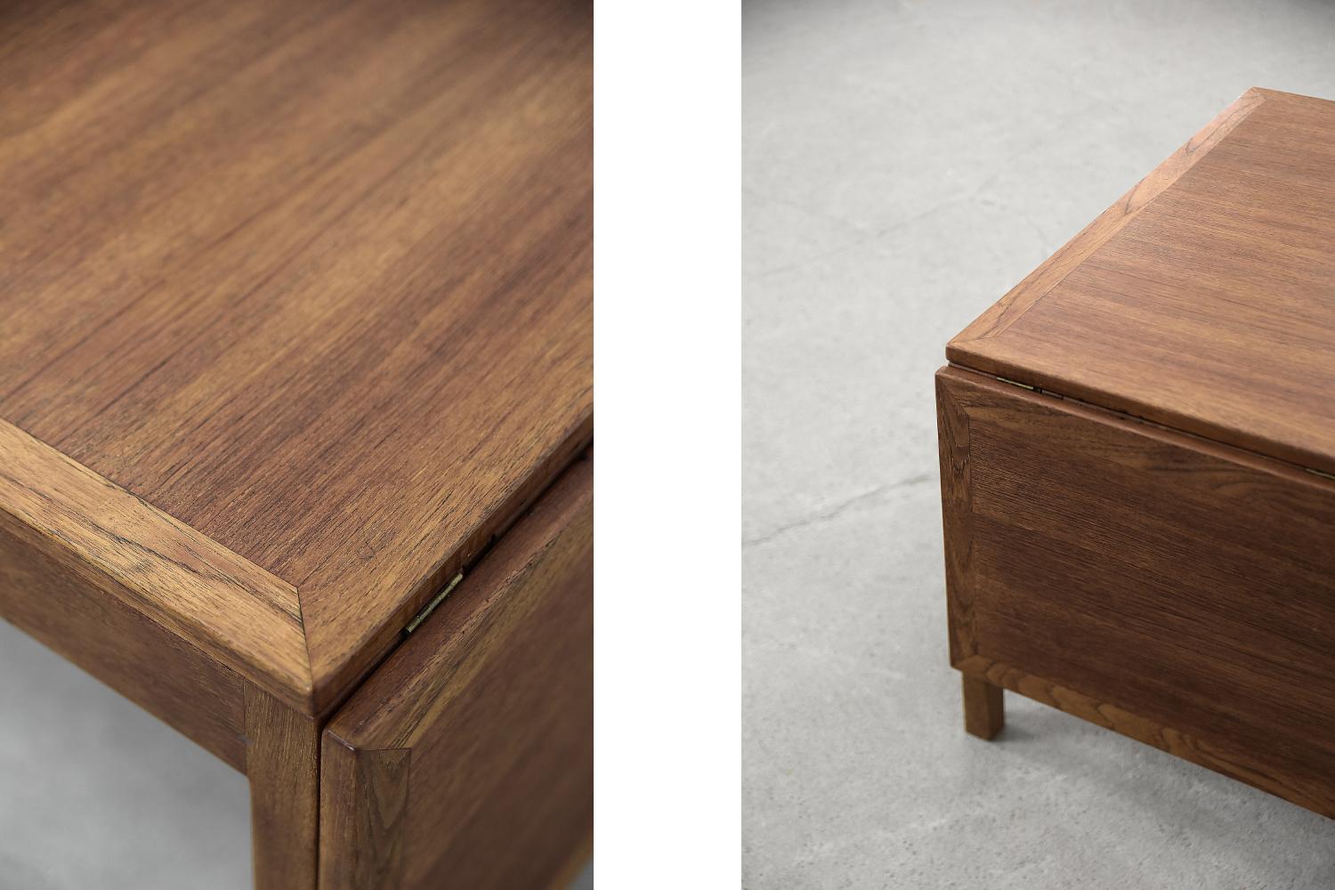 Table basse danoise moderne et vintage en bois de teck par Brge Mogensen pour Fredericia en vente 3