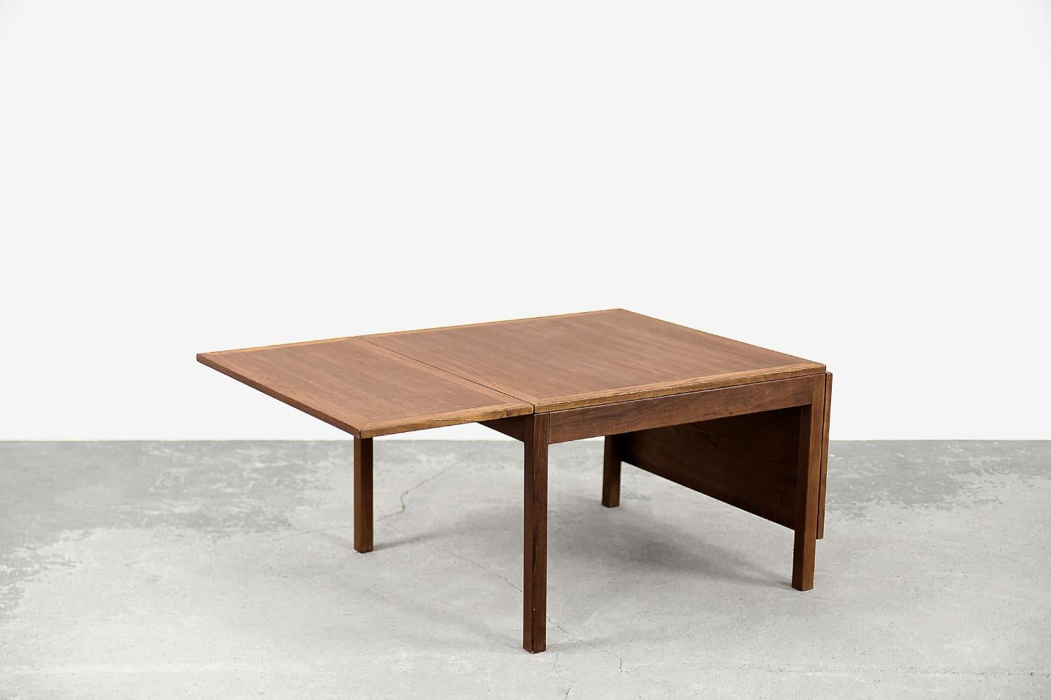 Table basse danoise moderne et vintage en bois de teck par Brge Mogensen pour Fredericia en vente 4