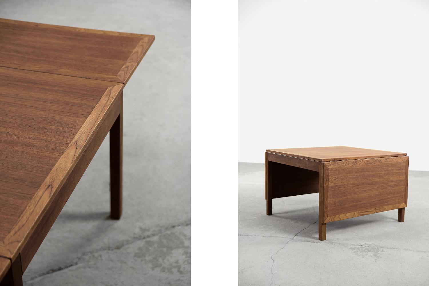 Mid-20th Century Vintage Modern Danish Teak Wood Coffee Table by Børge Mogensen for Fredericia For Sale