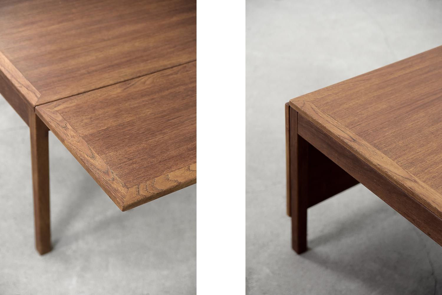 Table basse danoise moderne et vintage en bois de teck par Brge Mogensen pour Fredericia en vente 1