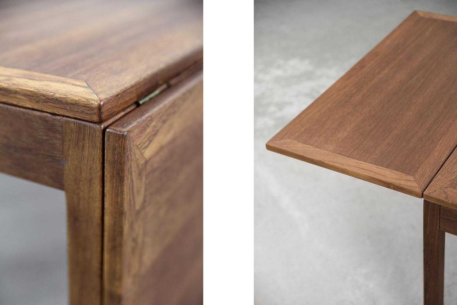 Table basse danoise moderne et vintage en bois de teck par Brge Mogensen pour Fredericia en vente 2