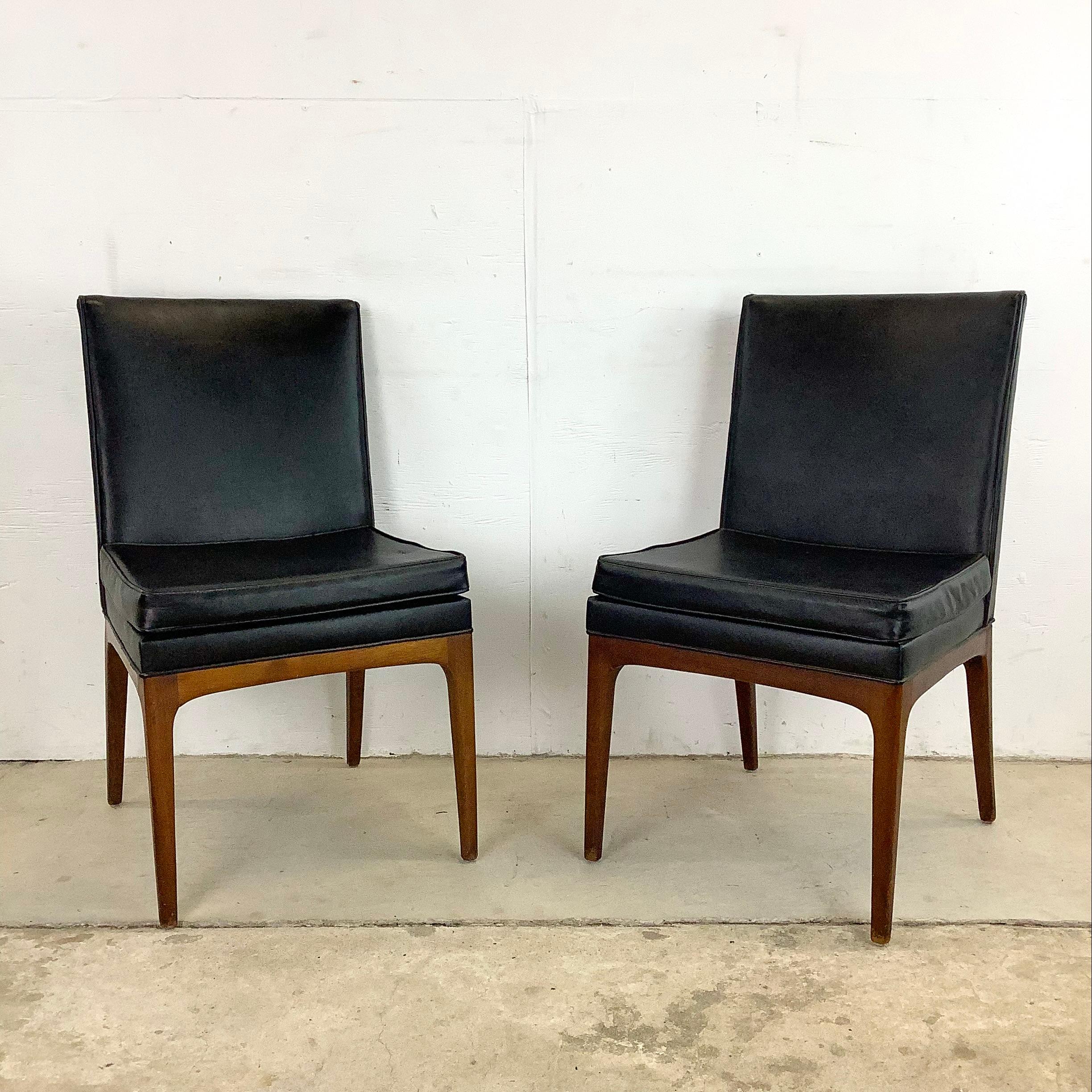 Unknown Vintage Modern Dining Chairs- Set of Four