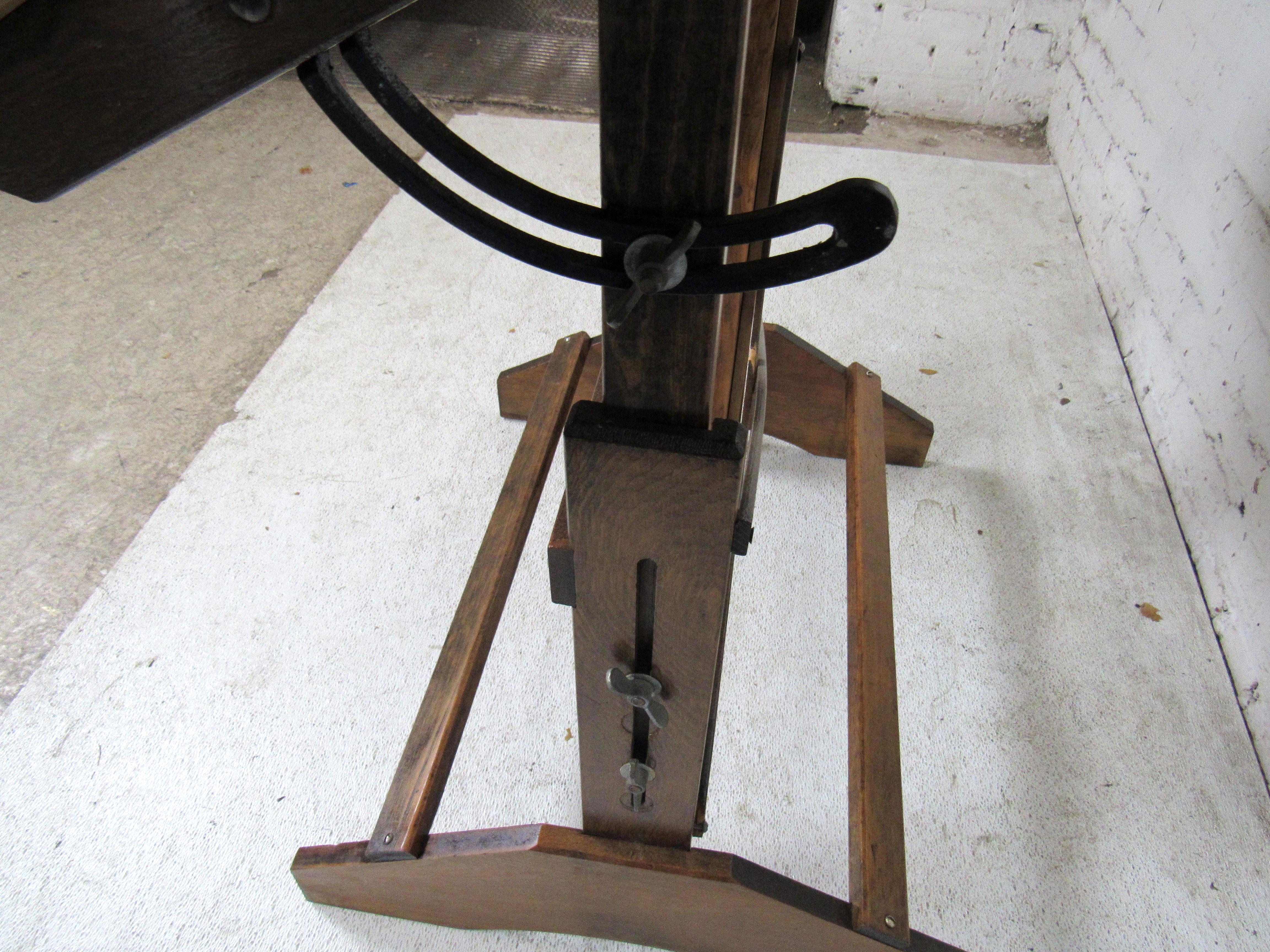 20th Century Vintage Modern Drafting Table