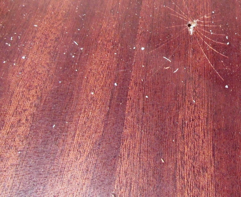 Vintage Modern Floating Top Desk at 1stDibs