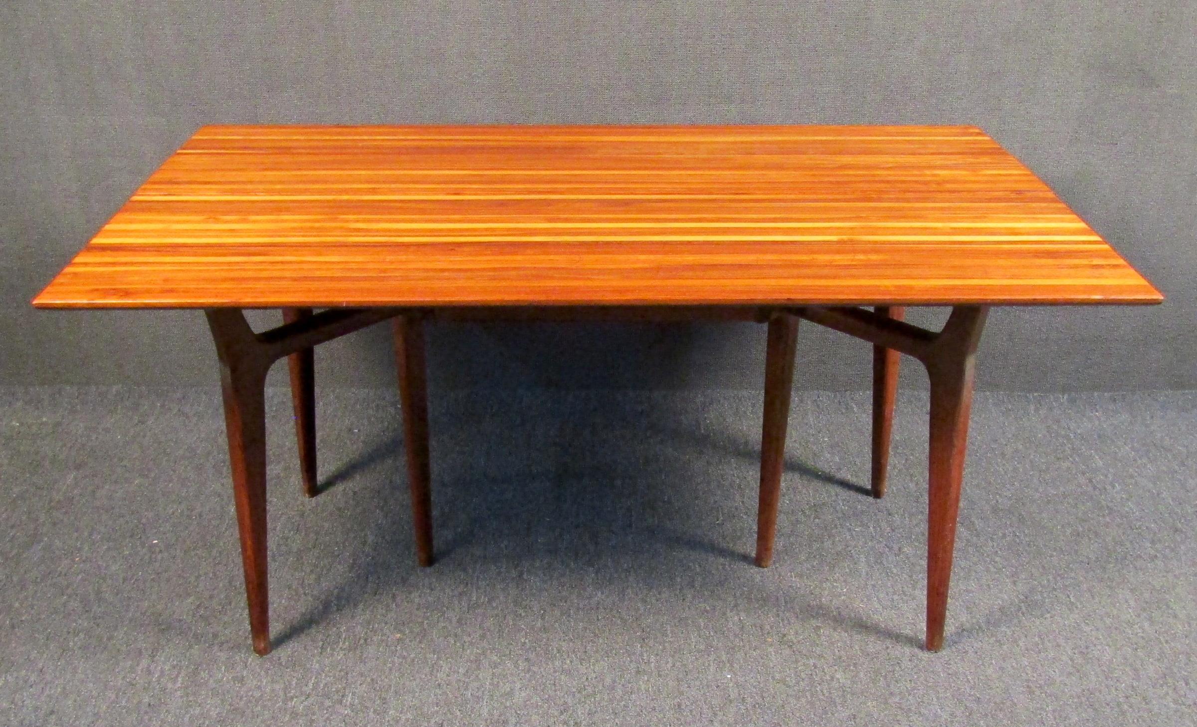 Mid-20th Century Vintage Fold Out Dining Table by Heritage Henredon