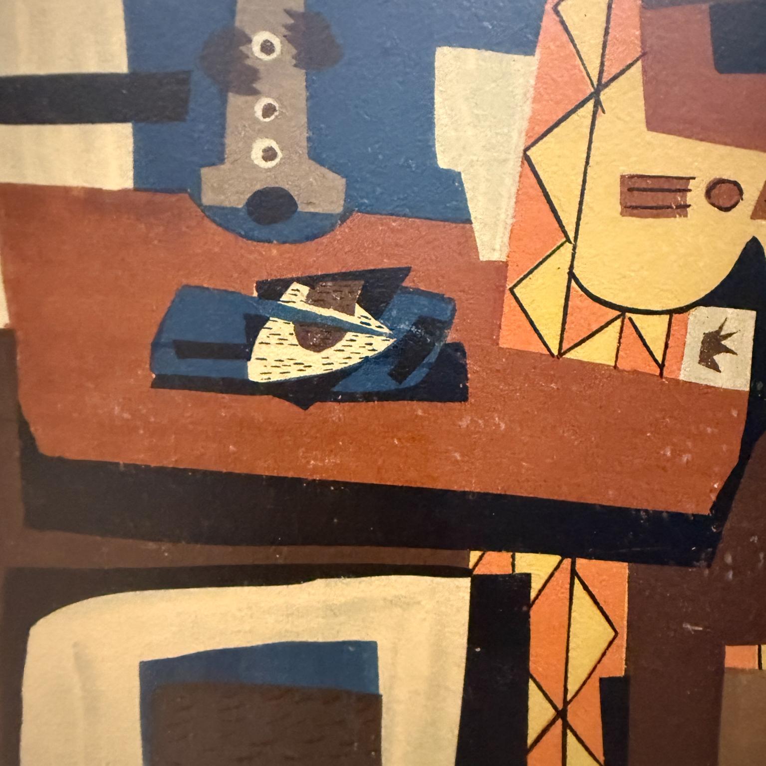 Art of Vintage con cornice Picasso Tre musicisti MoMA in vendita 6