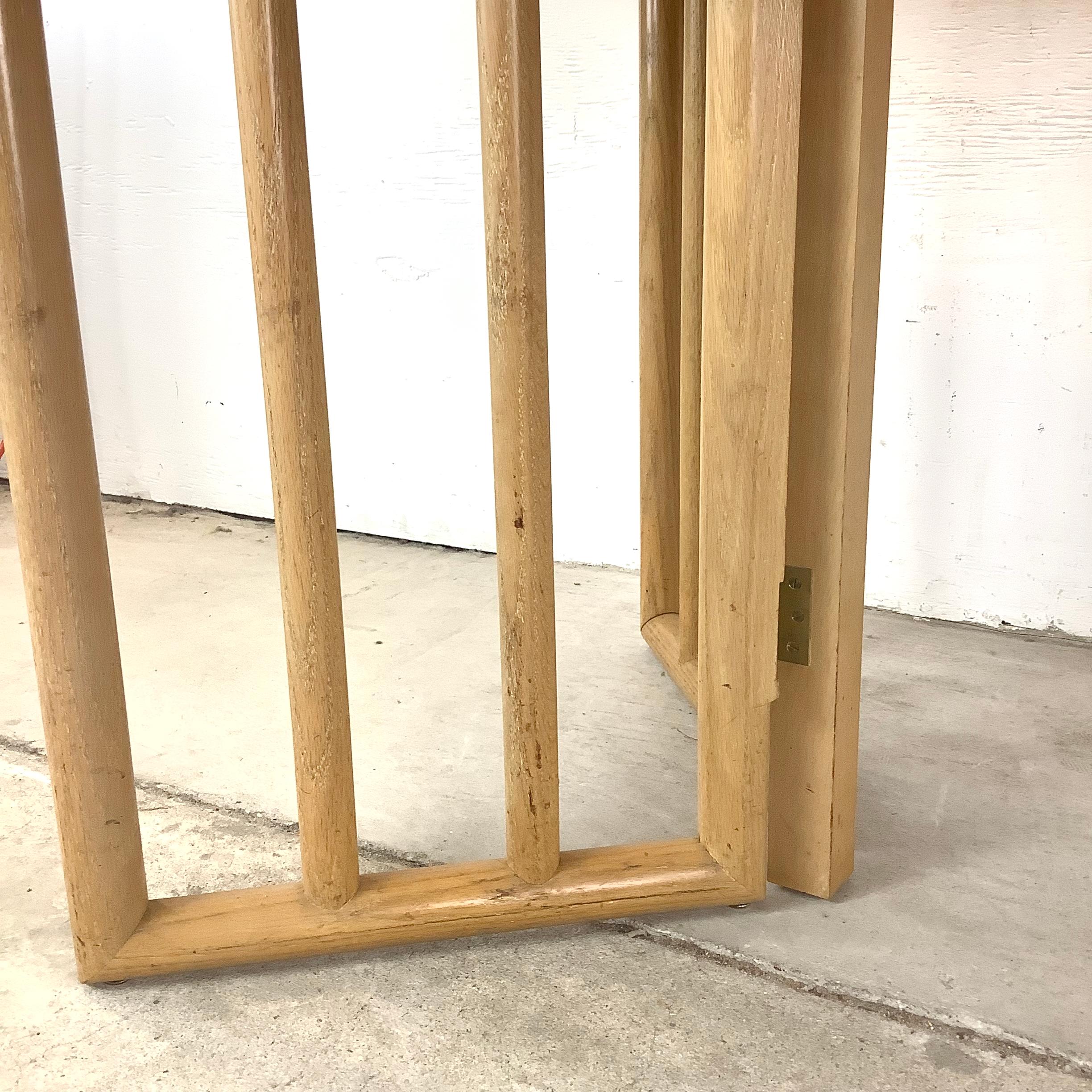 Vintage Modern Gateleg Dining Table For Sale 7