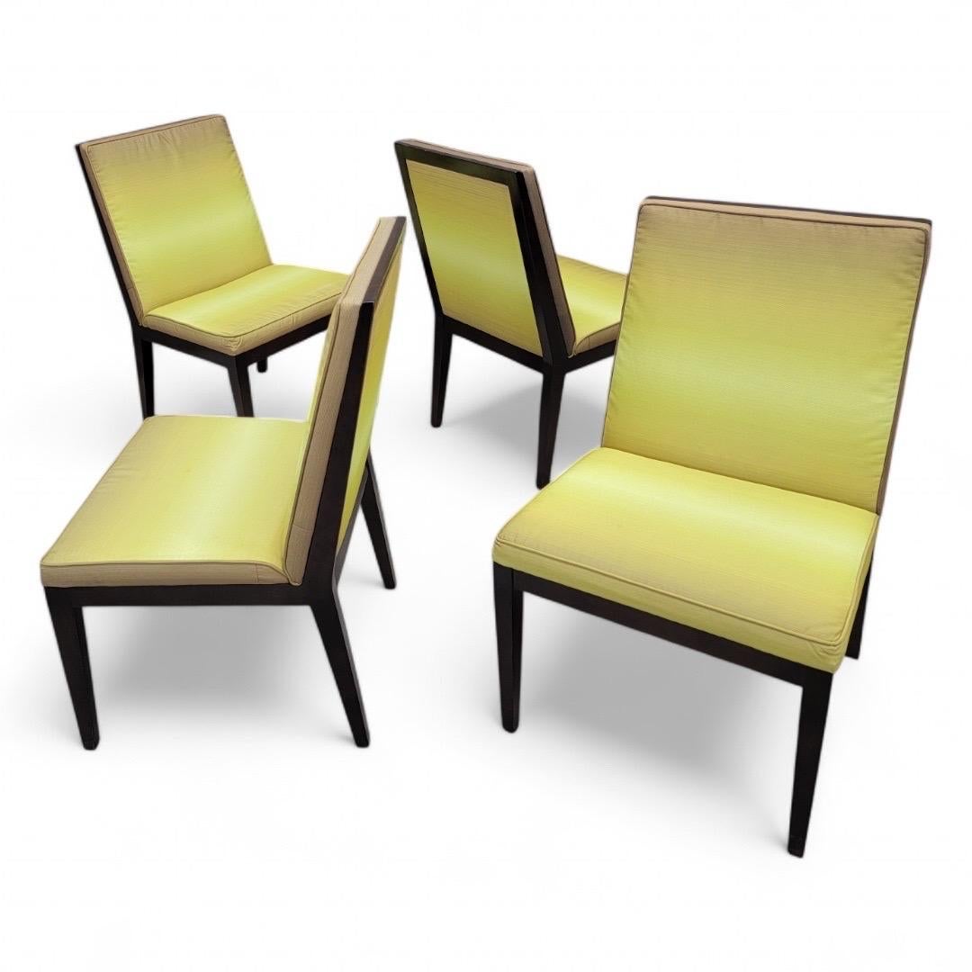 Vintage Moderner Gunlocke Chair Co. Esszimmerstühle - 4er-Set (Unbekannt) im Angebot