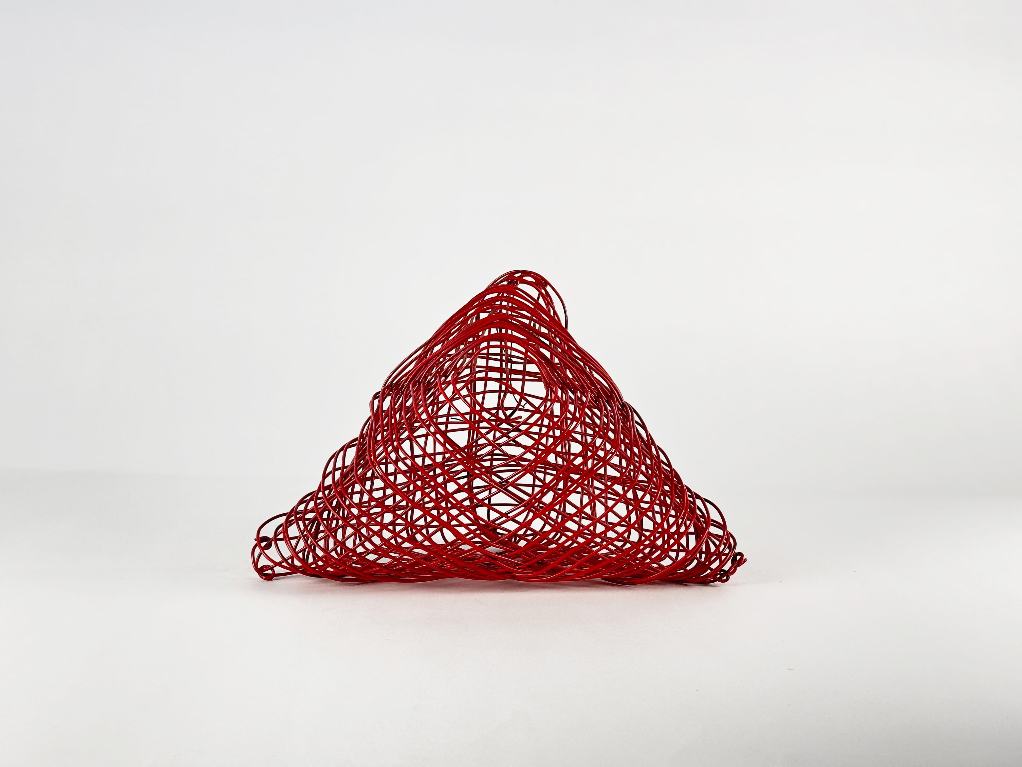 Escultura de alambre móvil geométrica colgante moderna vintage Desconocido en venta