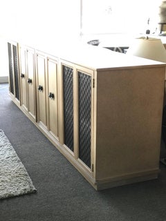 Vintage Modern Hollywood Regency Credenza in the Style of Billy Haines