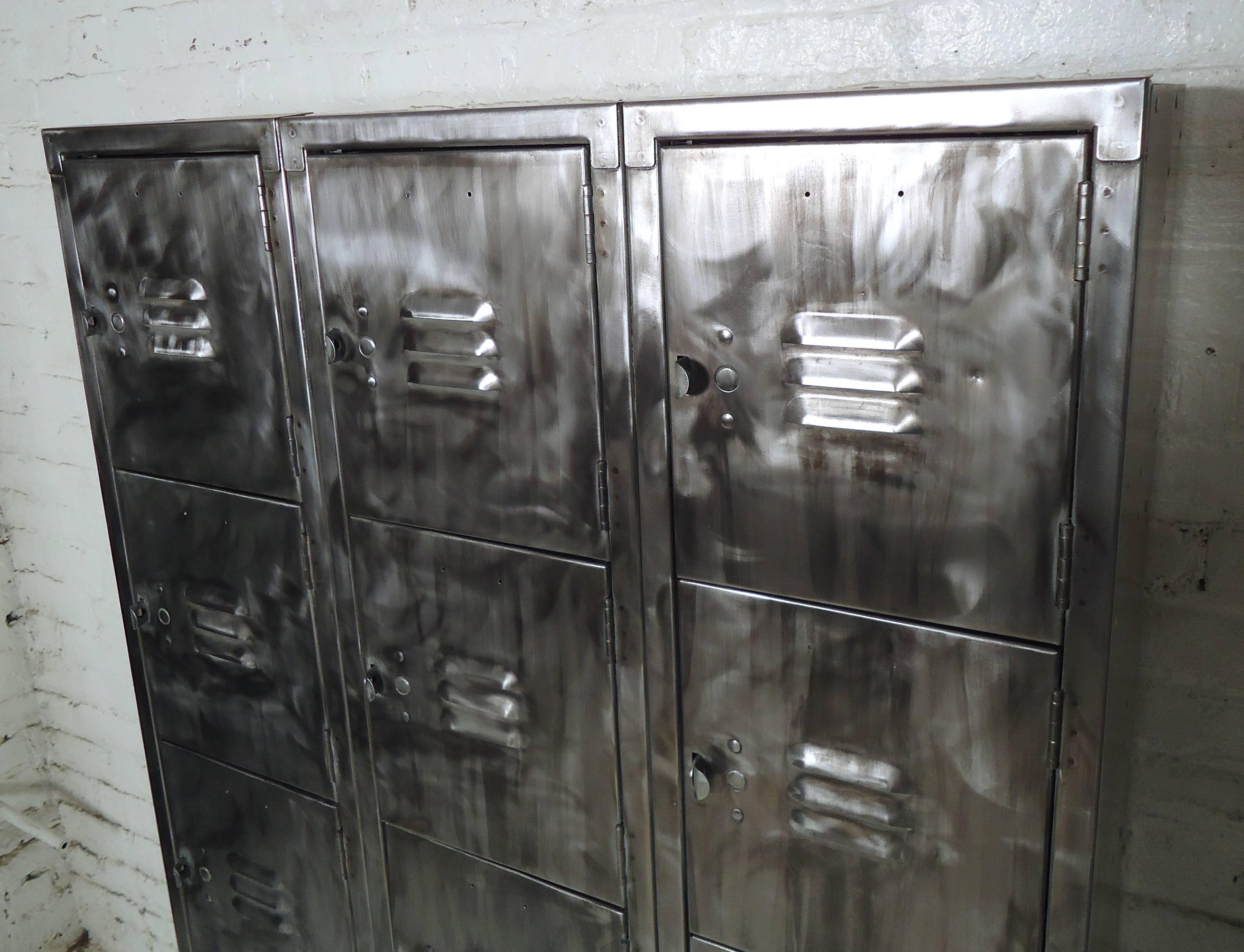 Vintage Modern Industrial Storage Locker 4
