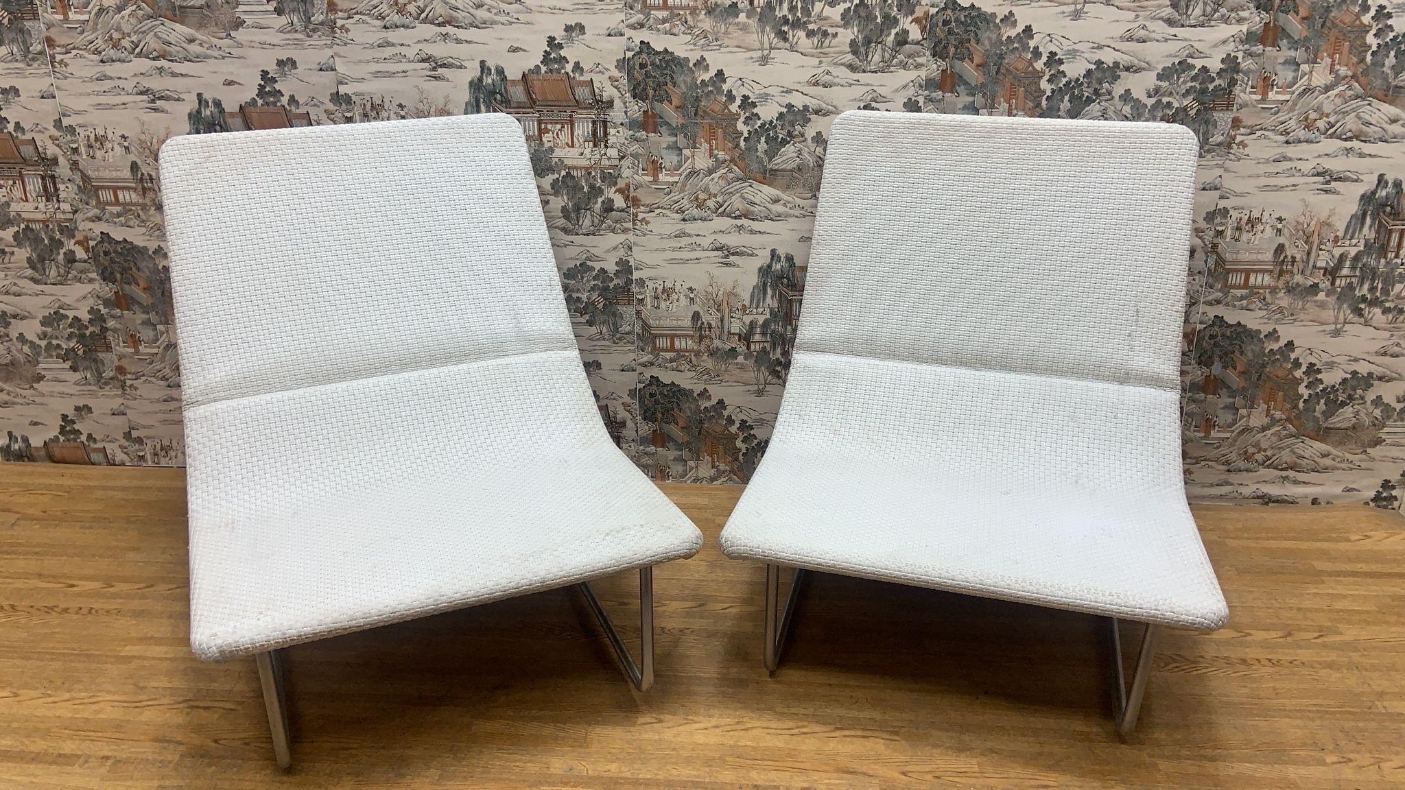 Moderne italienische 2 Sand- und 2 Surf-Sonnen-Loungesessel im Vintage-Stil von Francesco Rota für Upho, Vintage im Zustand „Gut“ im Angebot in Chicago, IL