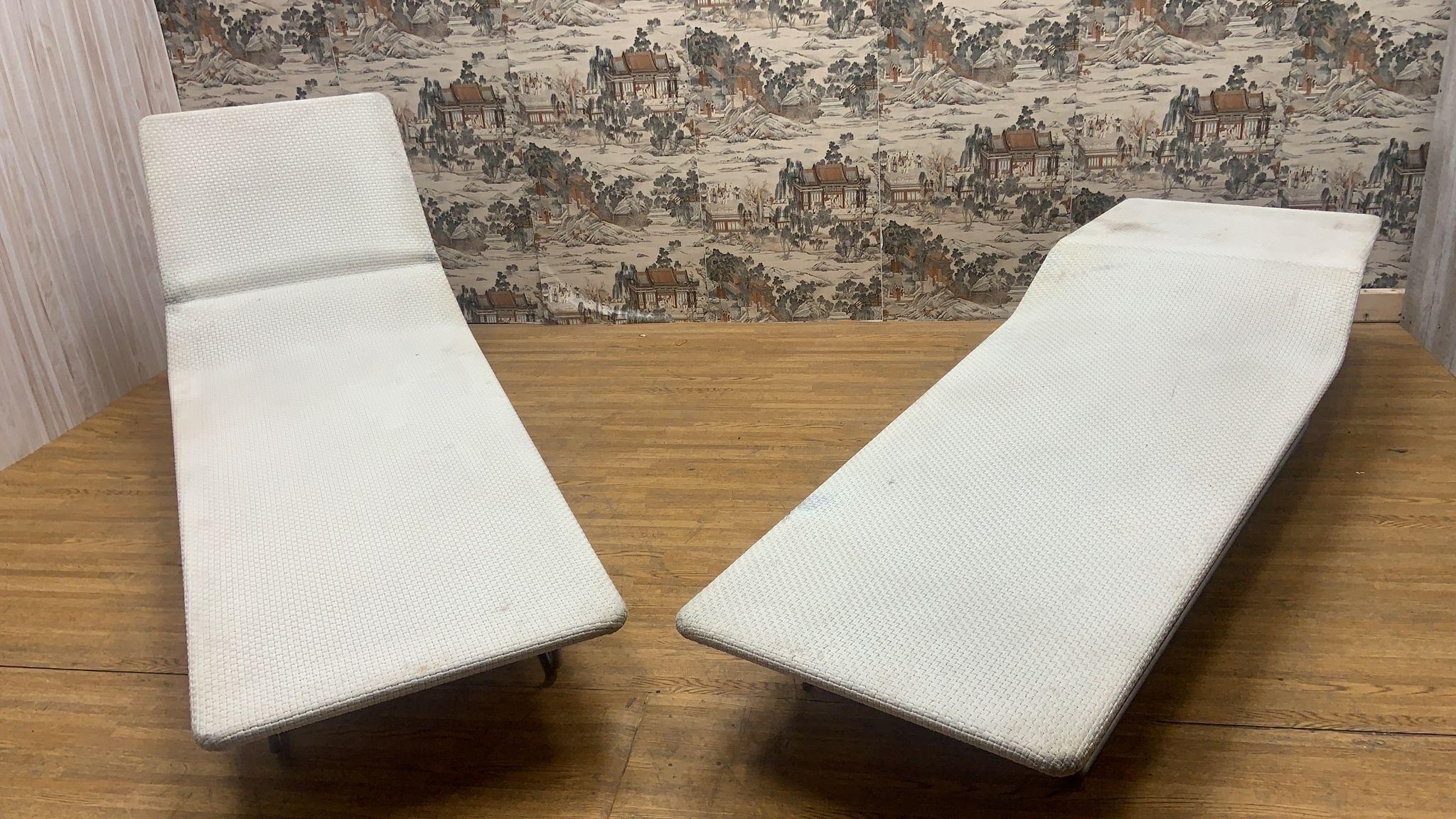 Moderne italienische 2 Sand- und 2 Surf-Sonnen-Loungesessel im Vintage-Stil von Francesco Rota für Upho, Vintage im Angebot 2