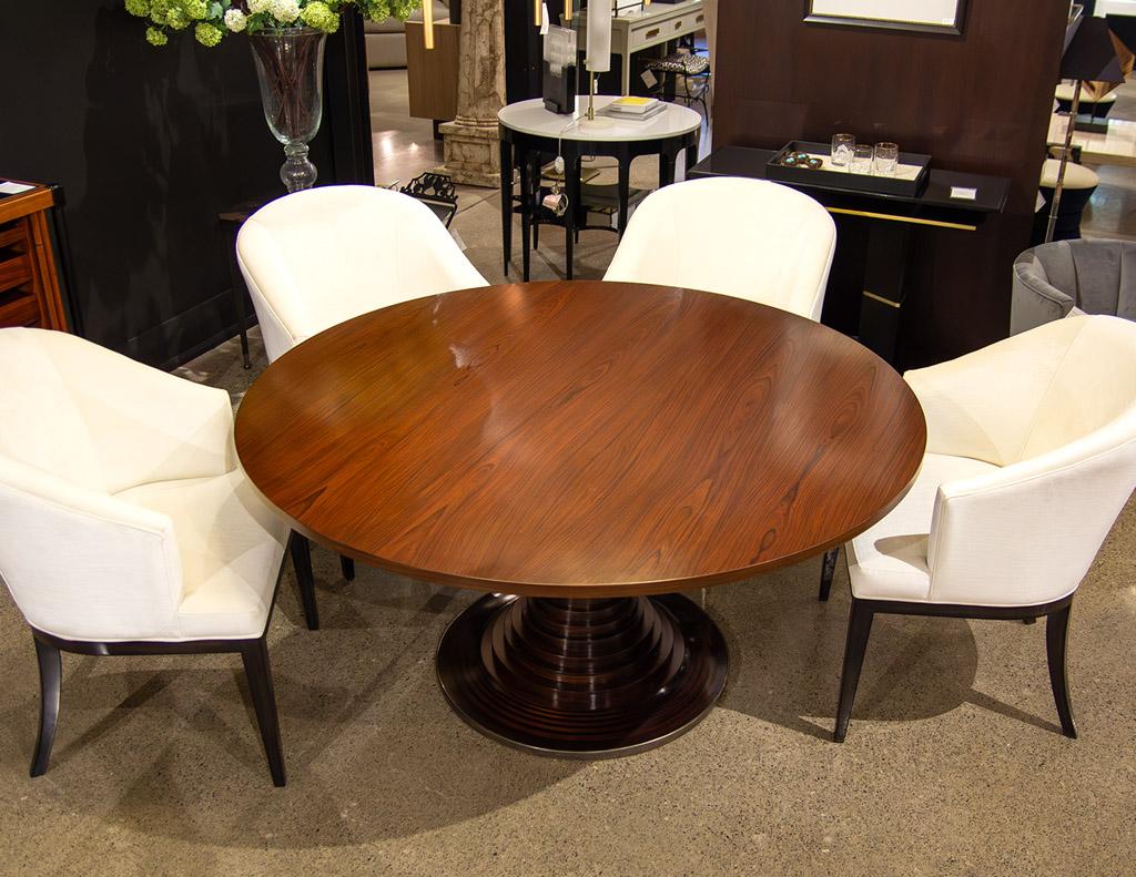 Vintage Modern Italian Dining Table by Carlo Di Carli In Good Condition For Sale In North York, ON