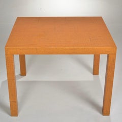 Vintage Modern Karl Springer Attributed Rattan Table