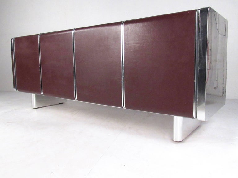 Modern Office or Dining Room Credenza For Sale at 1stdibs