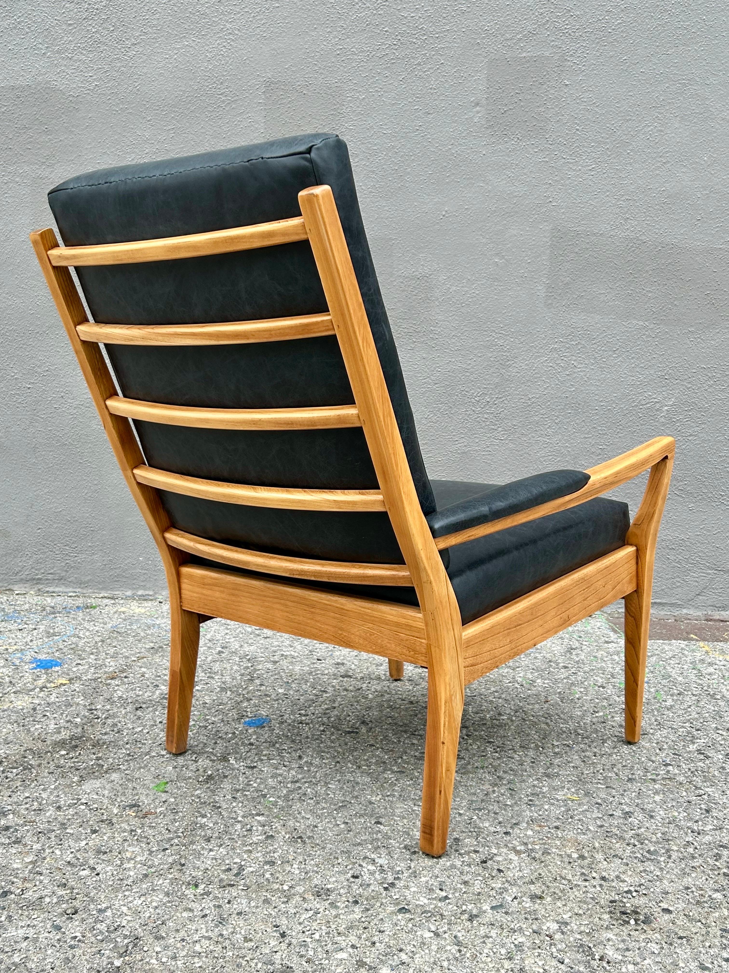 Modern Leather Lounge Chair Don Princess 3