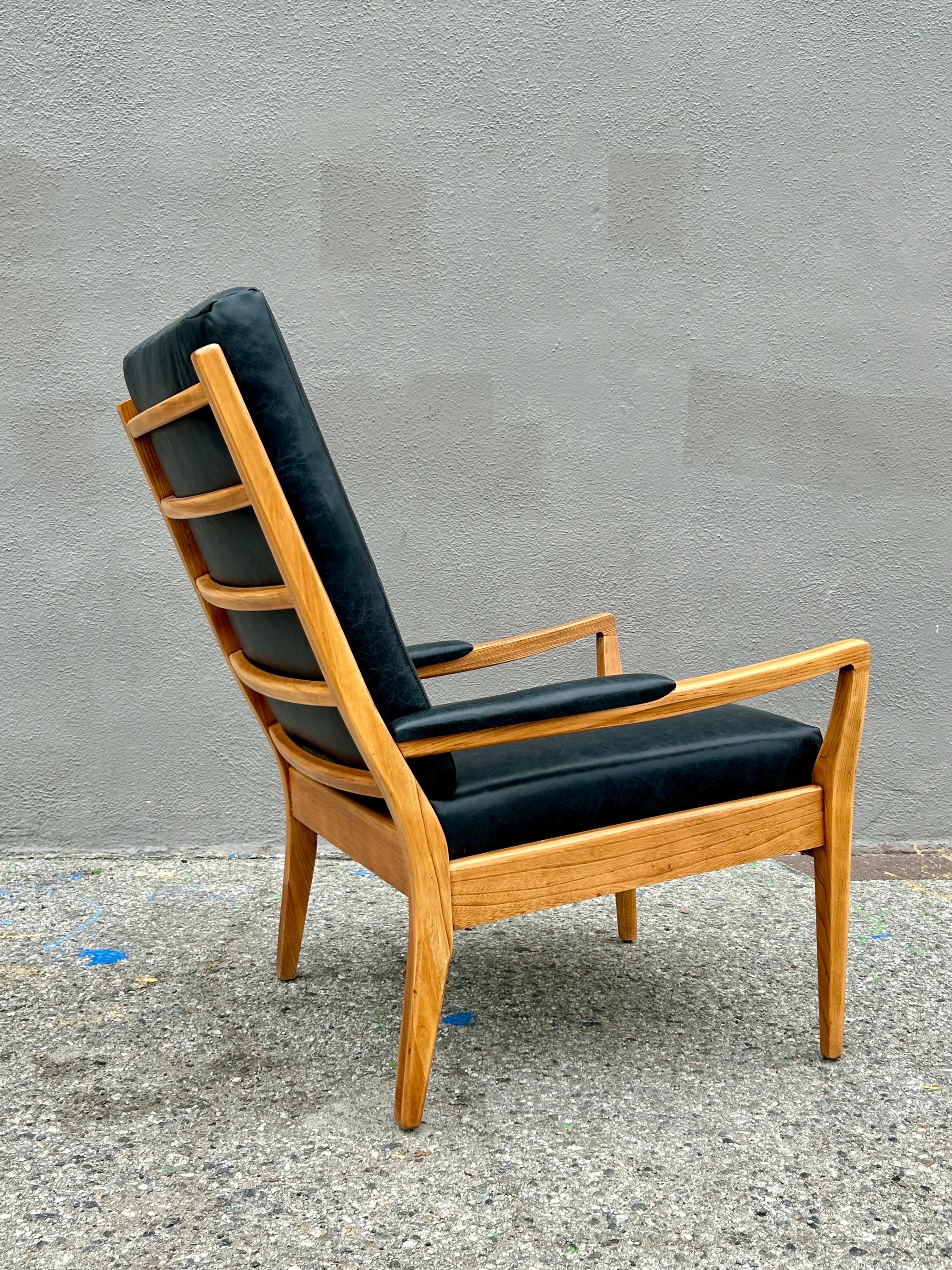 Modern Leather Lounge Chair Don Princess 4