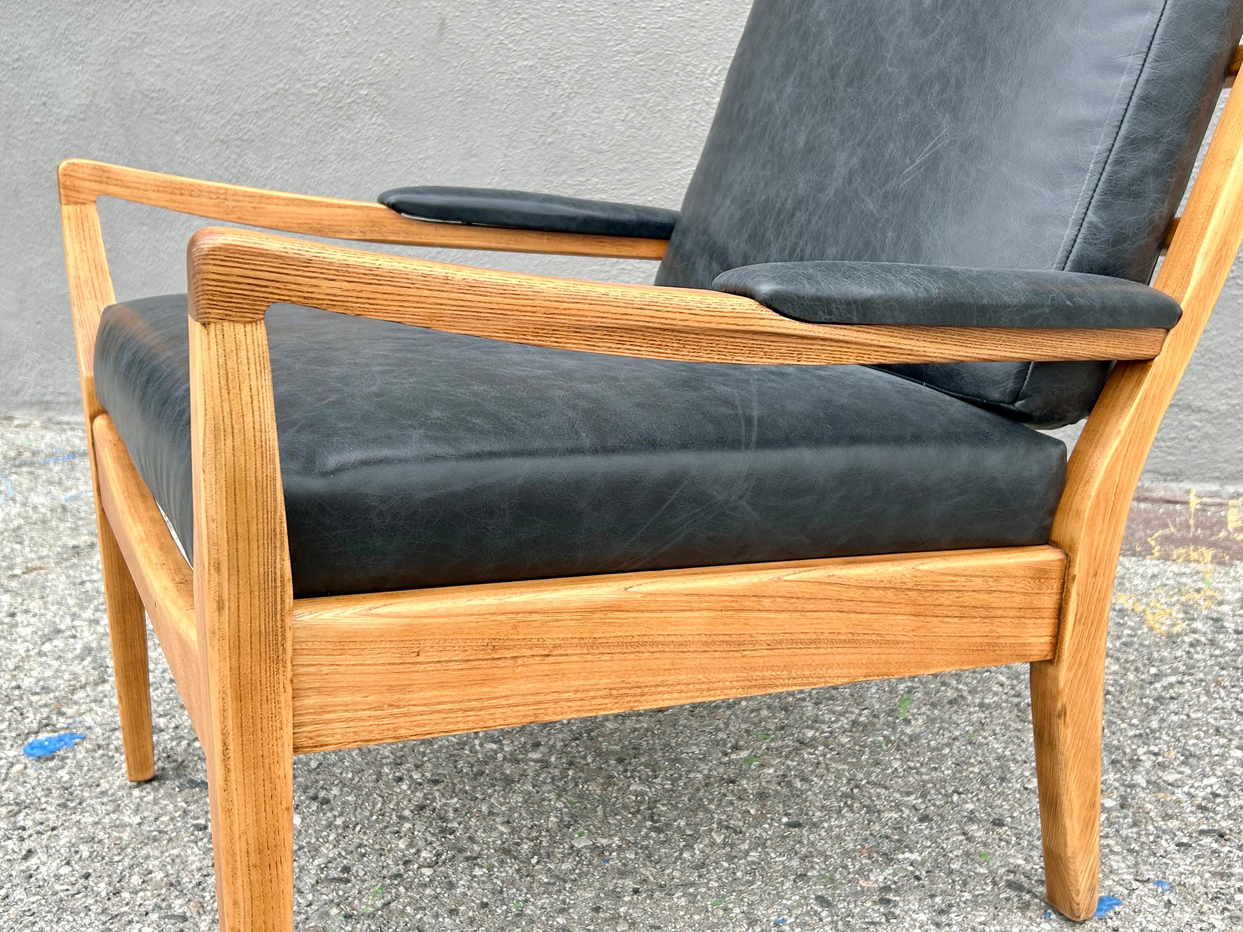 Modern Leather Lounge Chair Don Princess 7