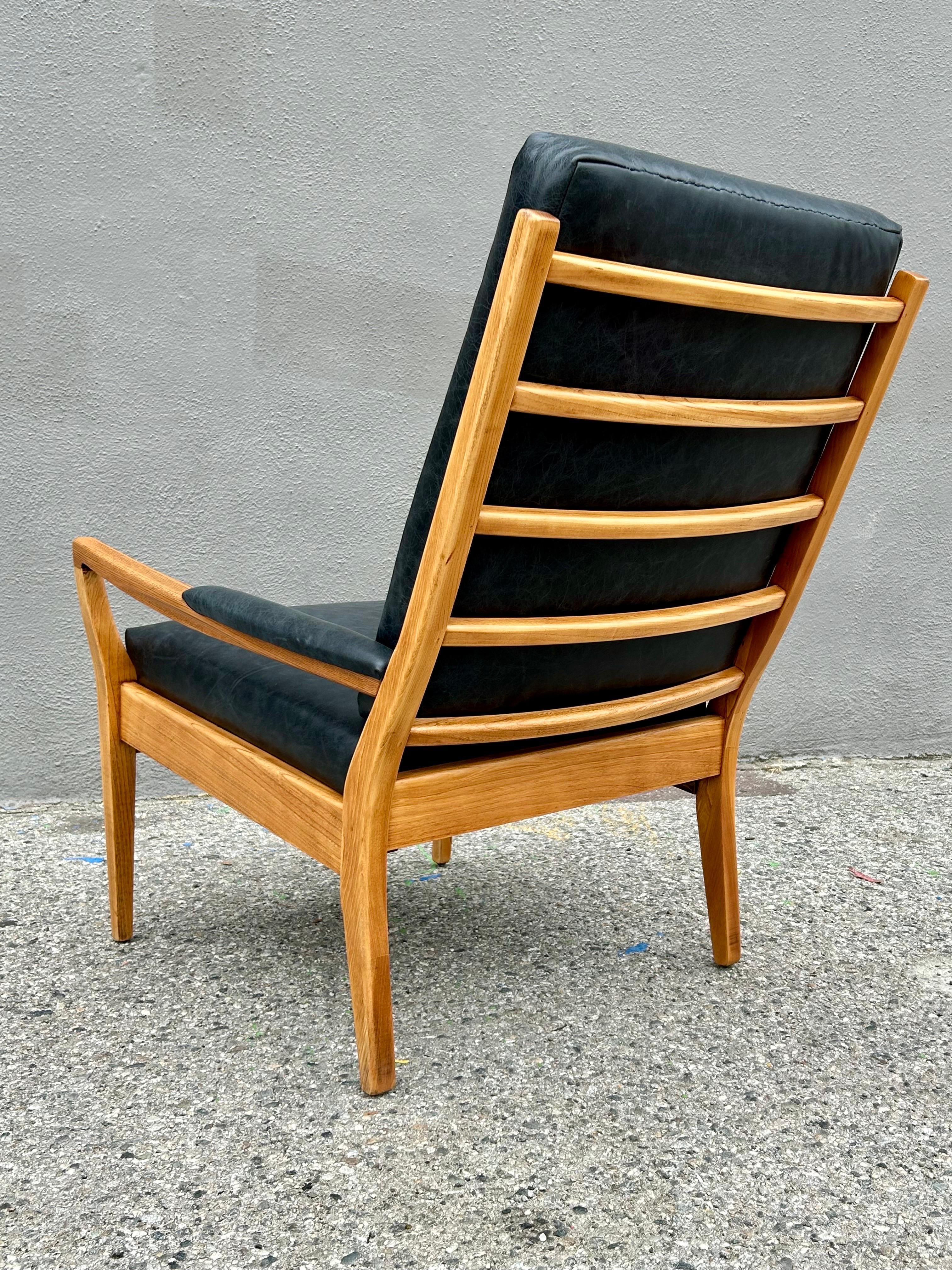 Modern Leather Lounge Chair Don Princess 10