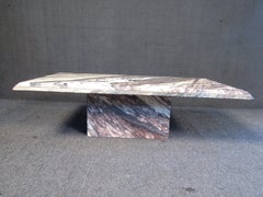 Vintage Modern Marble Coffee Table