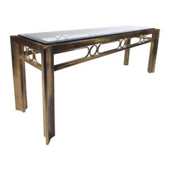 Used Modern Mastercraft Trilobi Console Table