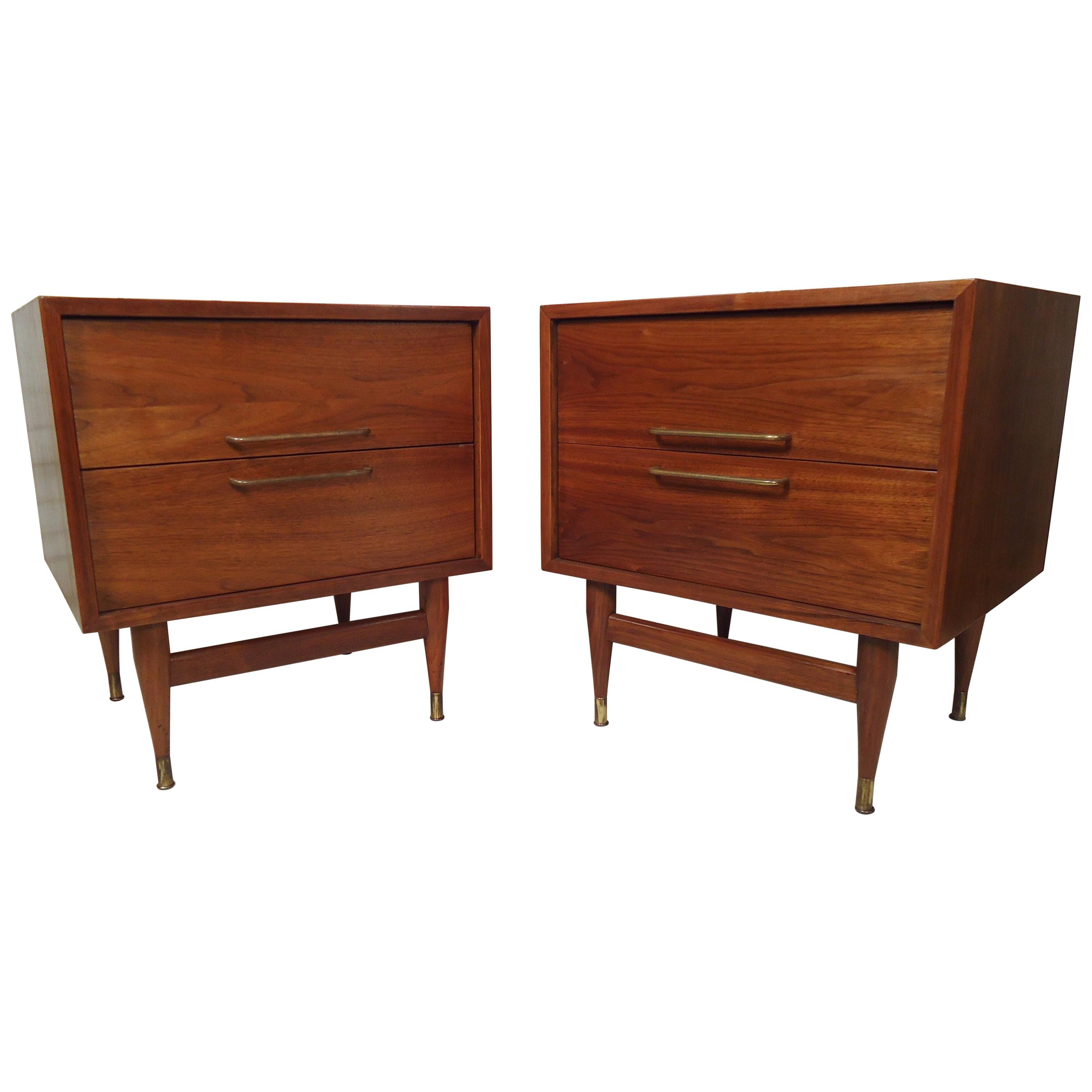 Vintage Modern Night Stands 