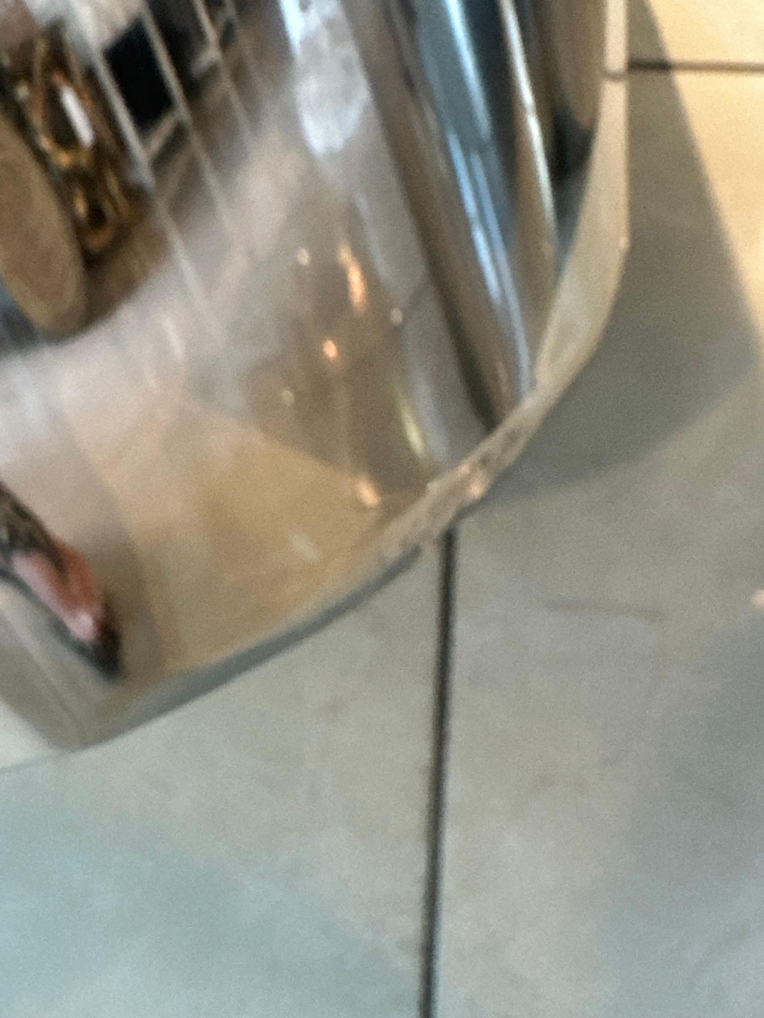 Coppia di basi per tavoli da pranzo o scrivanie in cromo di Curtis Jere, moderne e d'epoca in vendita 7
