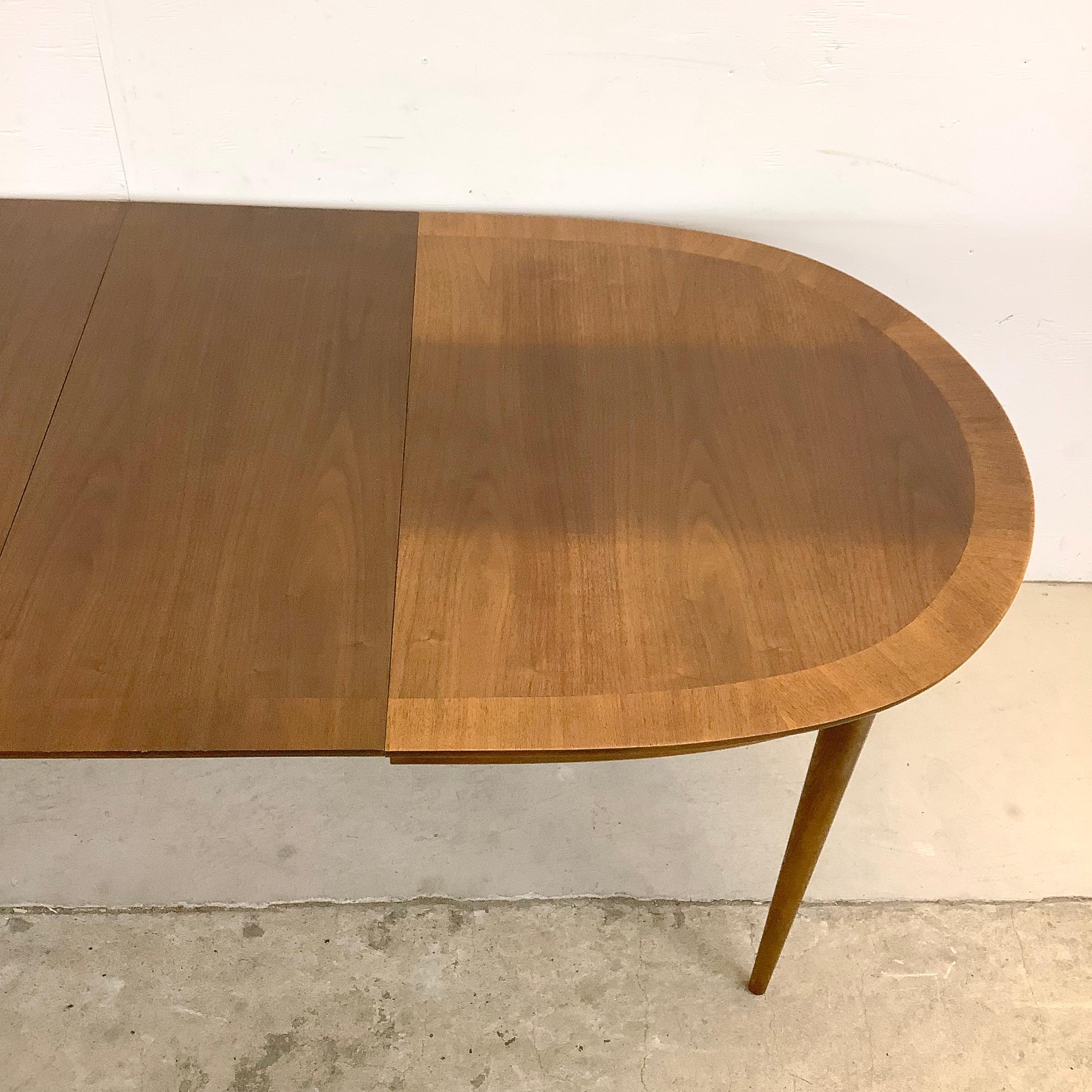 Vintage Modern R-Way Dining Table With Leaves 2