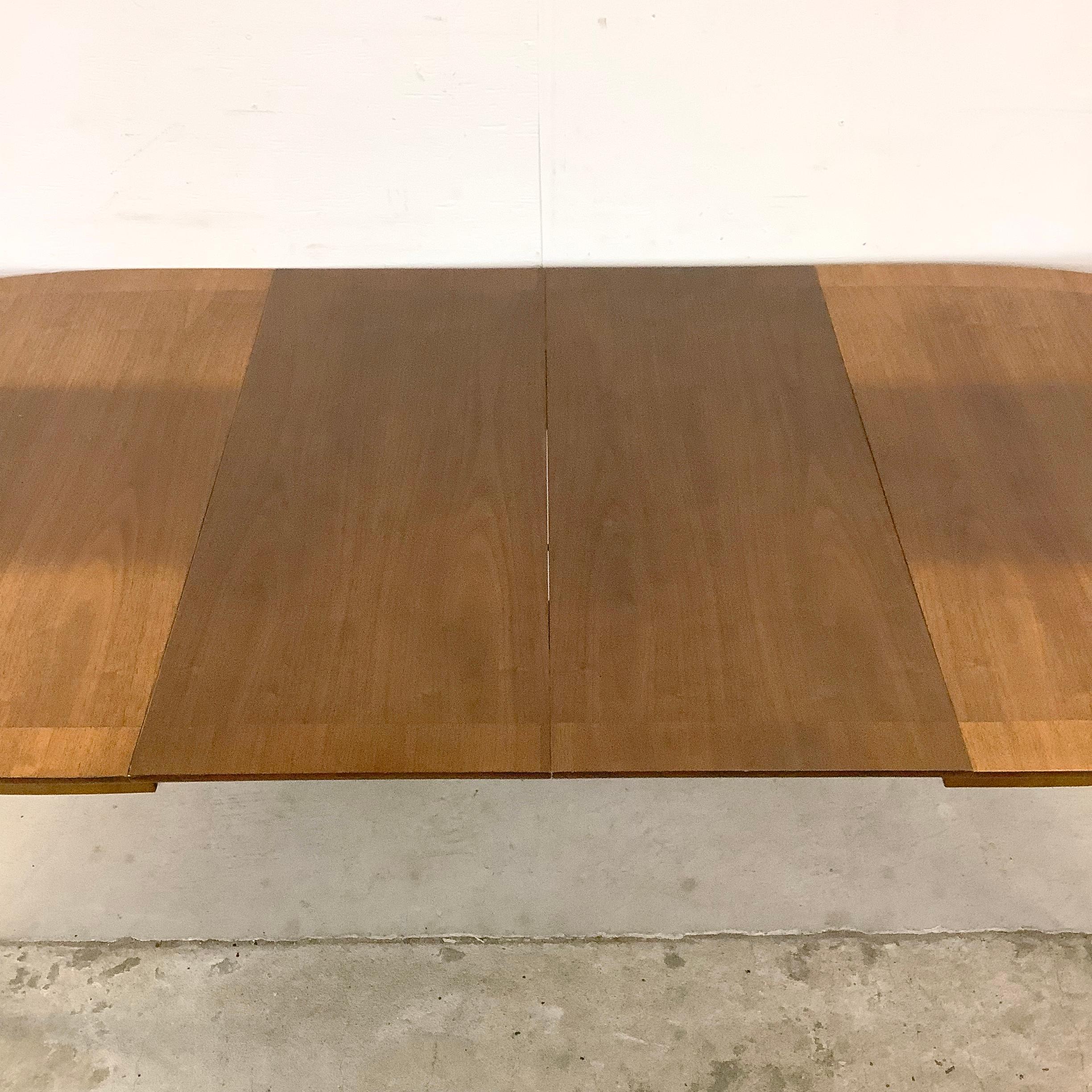 Vintage Modern R-Way Dining Table With Leaves 1