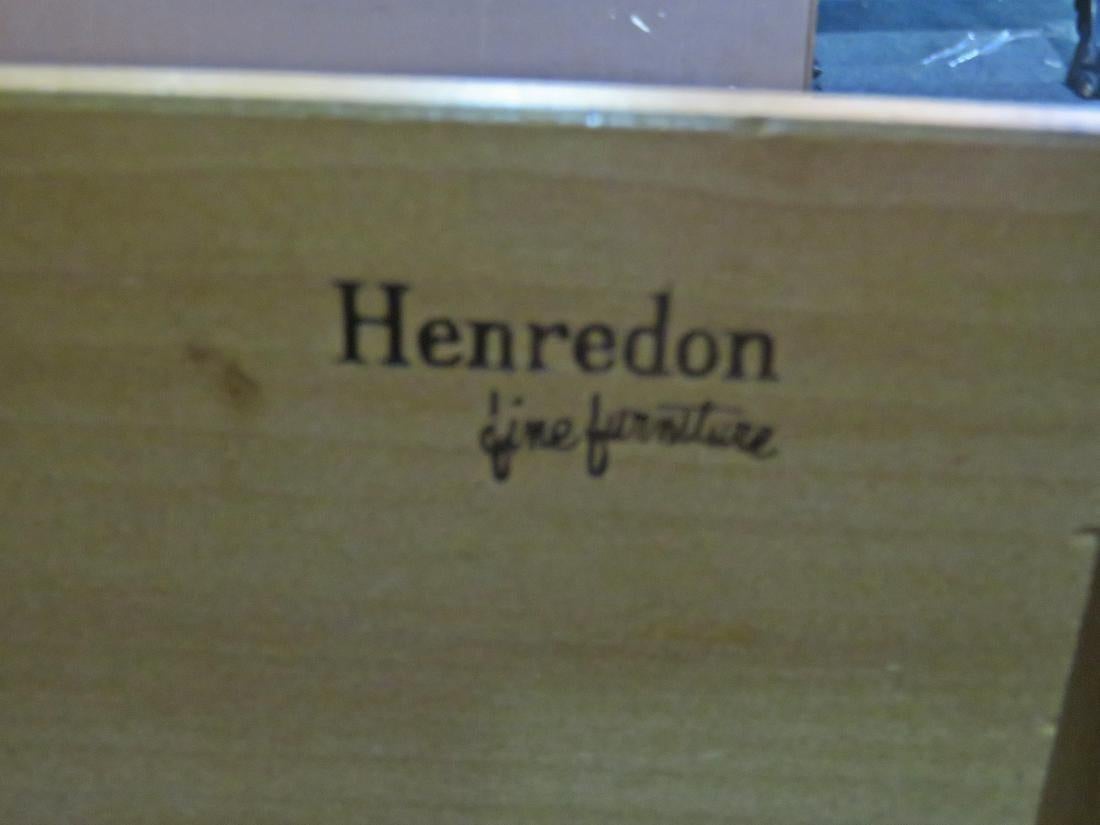 Mid-Century Modern Vintage Modern Rolling Campaign Chest by Henredon For Sale
