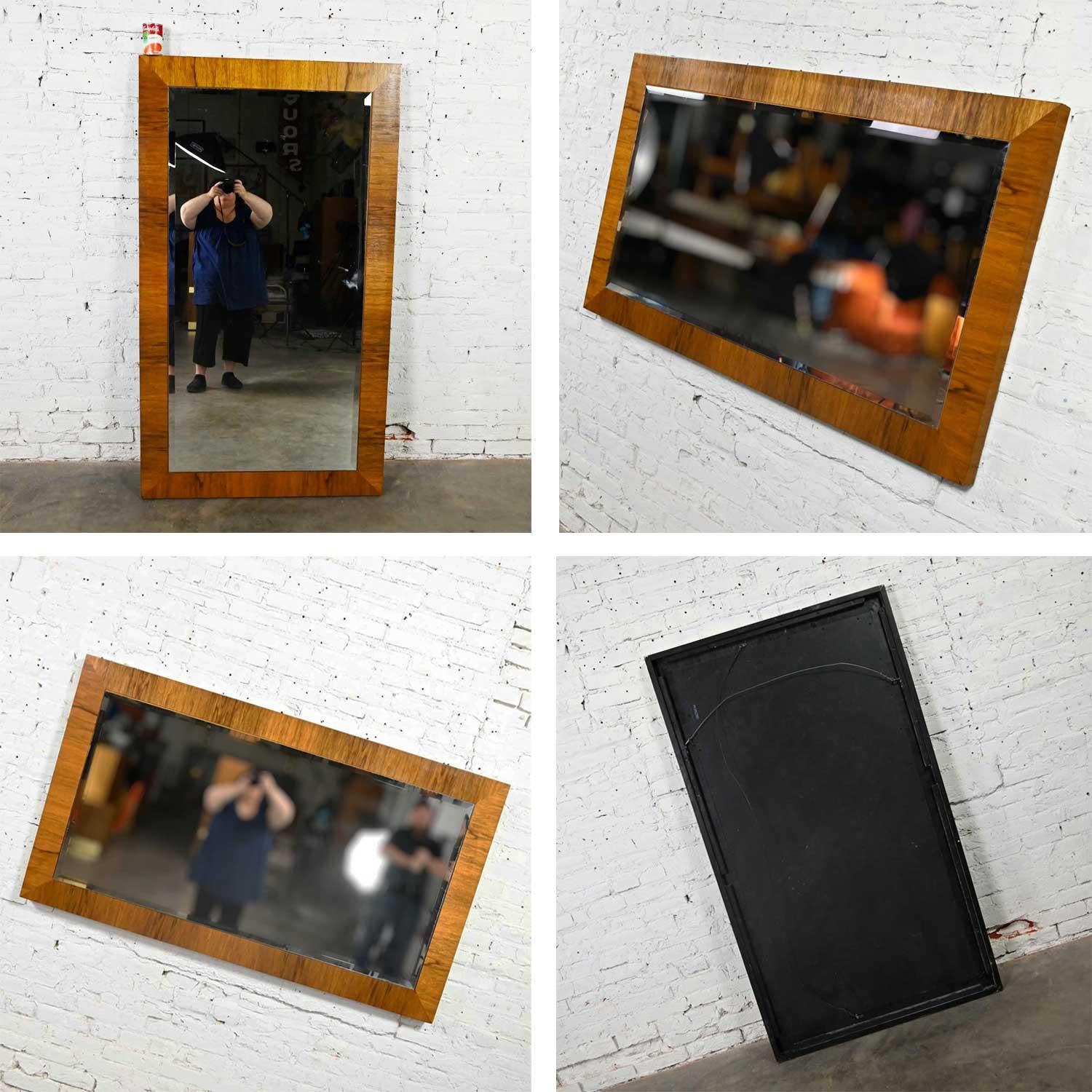 Vintage Modern Rosewood Large Mirror by Milo Baughman for Thayer Coggin  For Sale 6