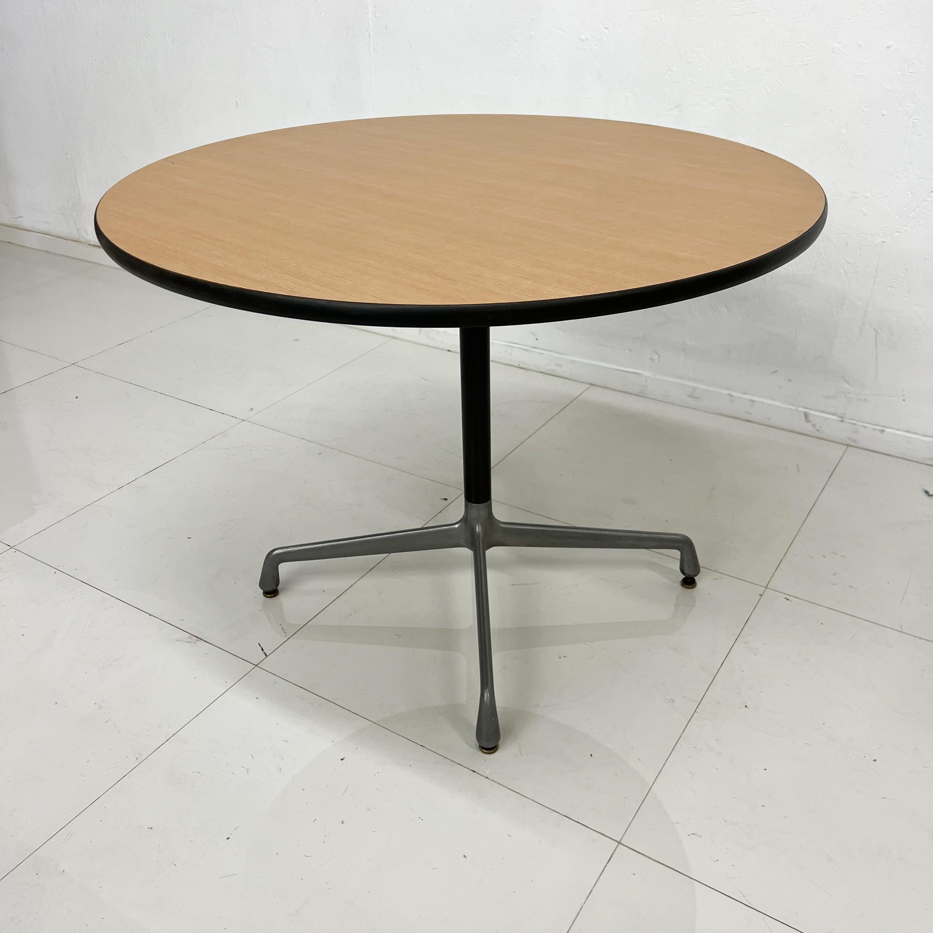 1980s Charles & Ray Eames Table by Herman Miller Aluminum Group 1