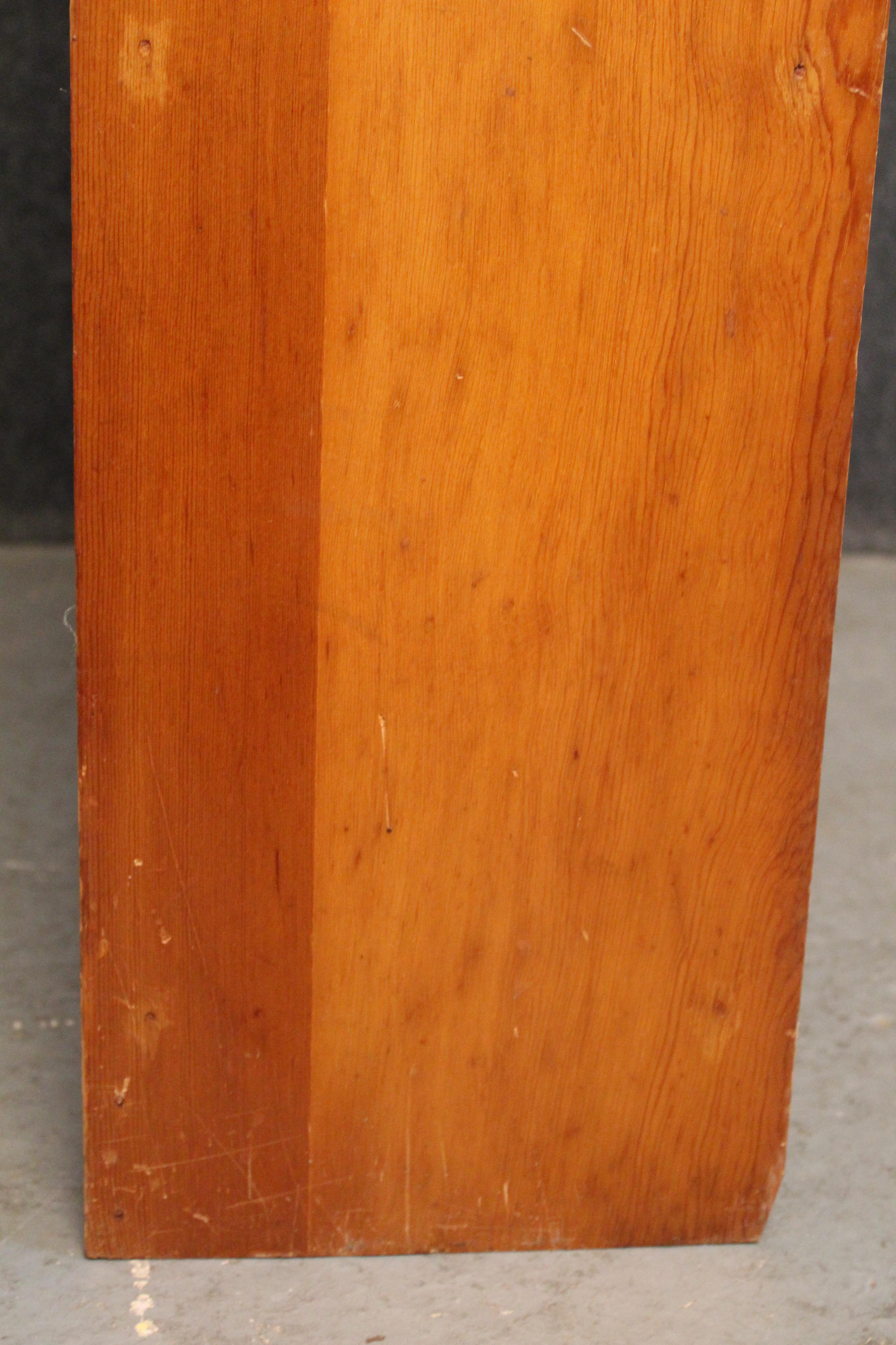 Vintage Modern Rustic Solid Pine Bookshelf 2