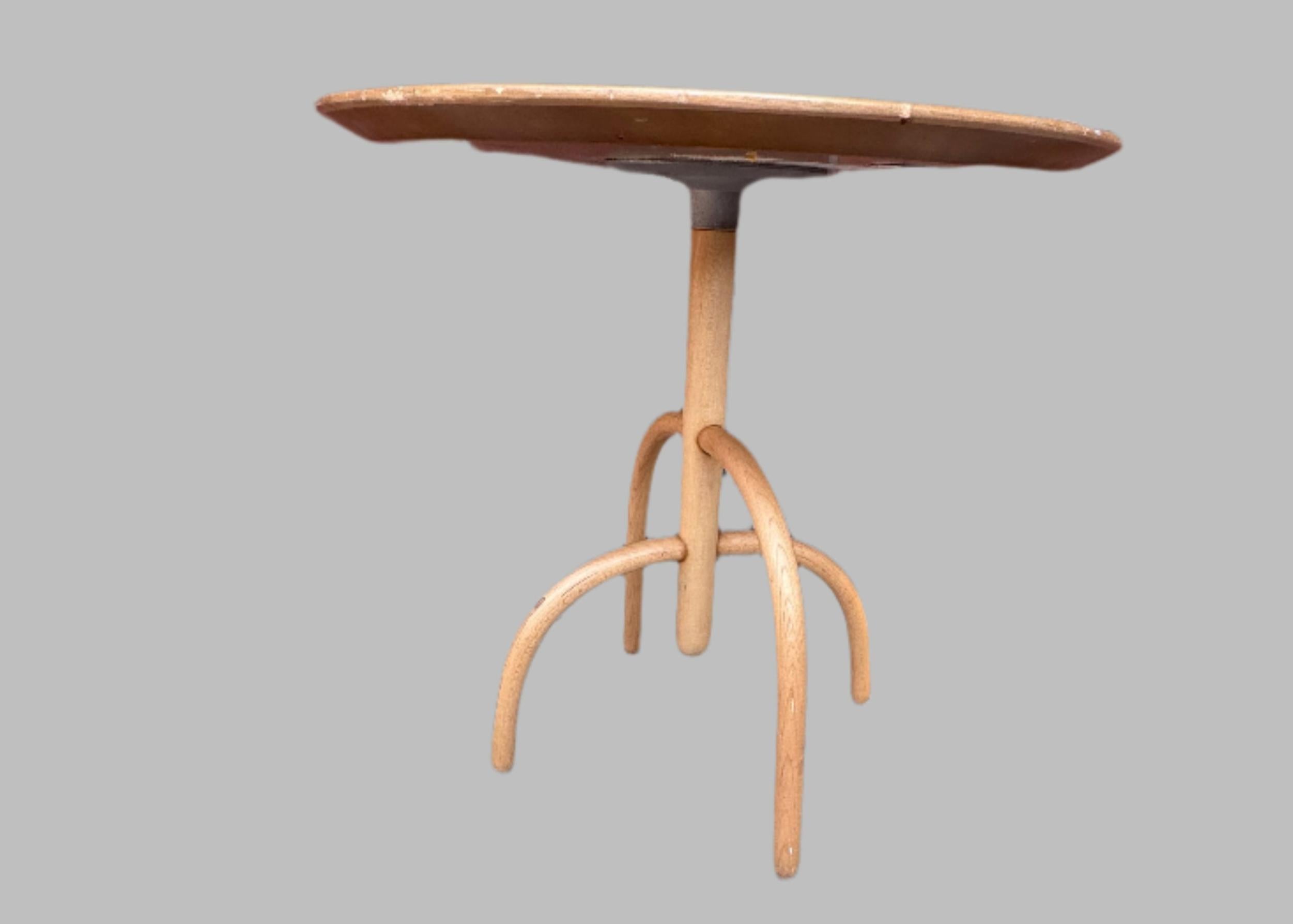 Moderner Vintage Saguaro Kaktustisch von Lawrence Laske für Knoll (Holz) im Angebot