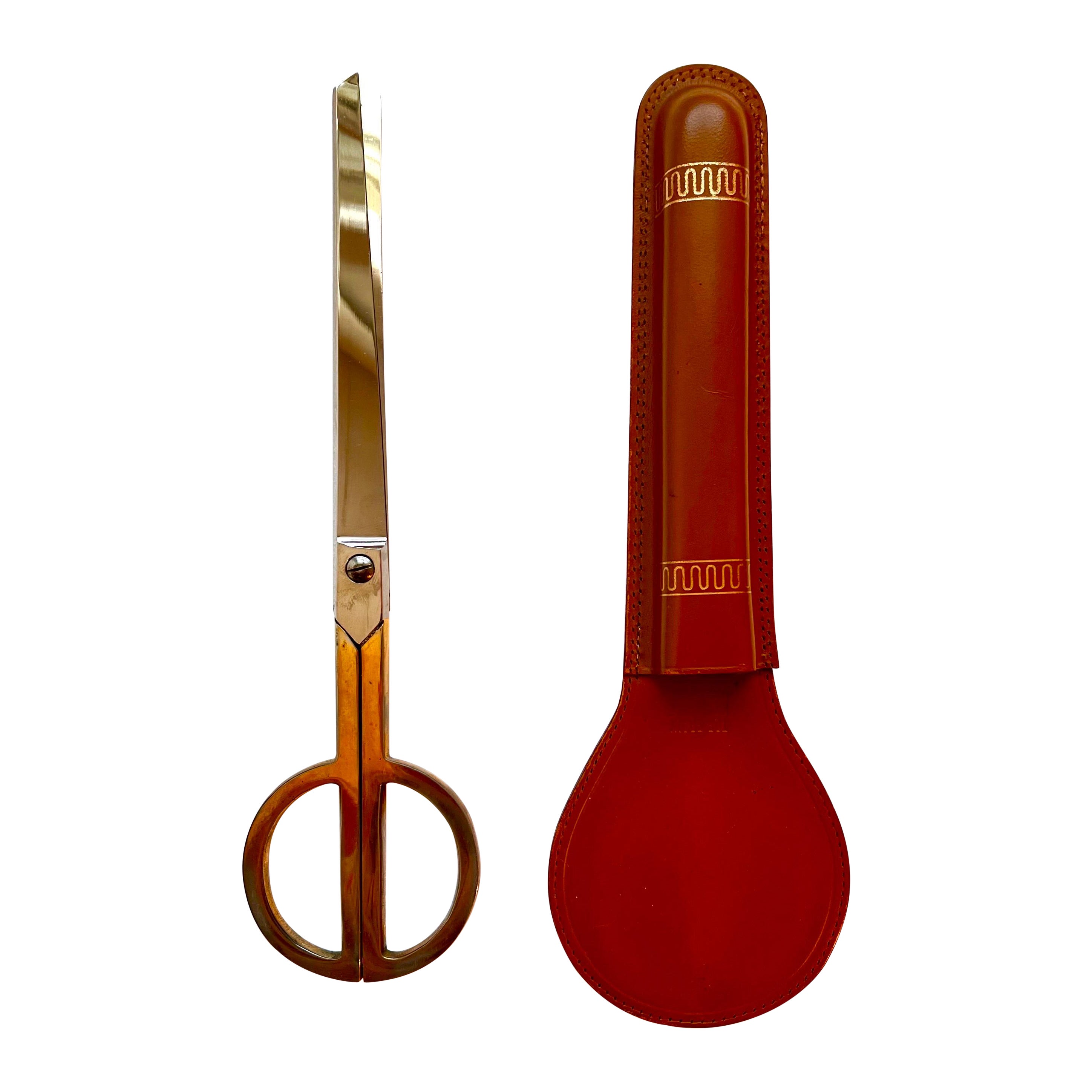 Vintage Modern Scissors with Holder, Germany, c. 1970's