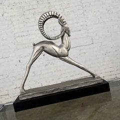 Vieux blier moderne en argent peint par David Fisher pour Austin Sculptures