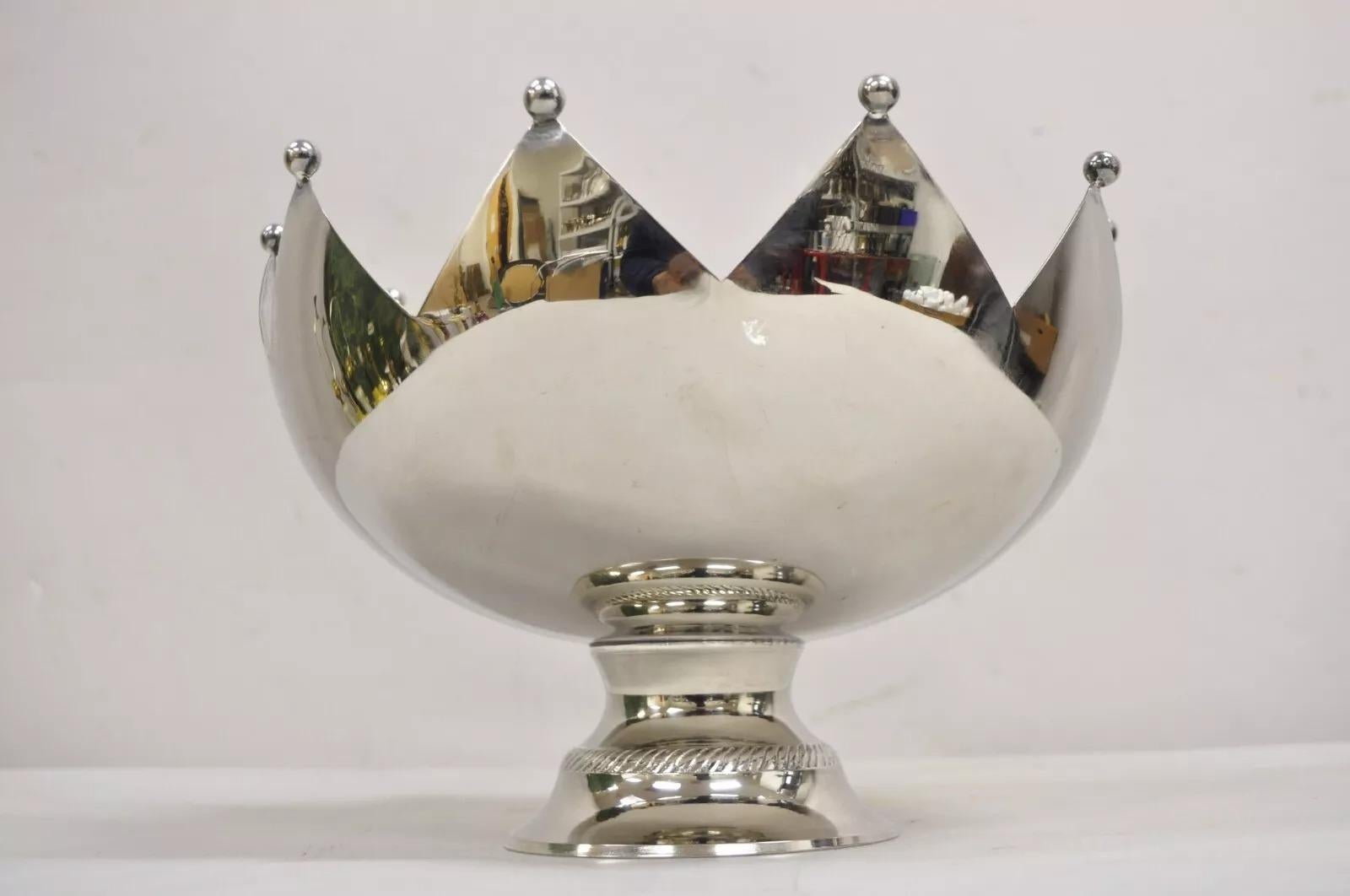 Unknown Vintage Modern Silver Plated 