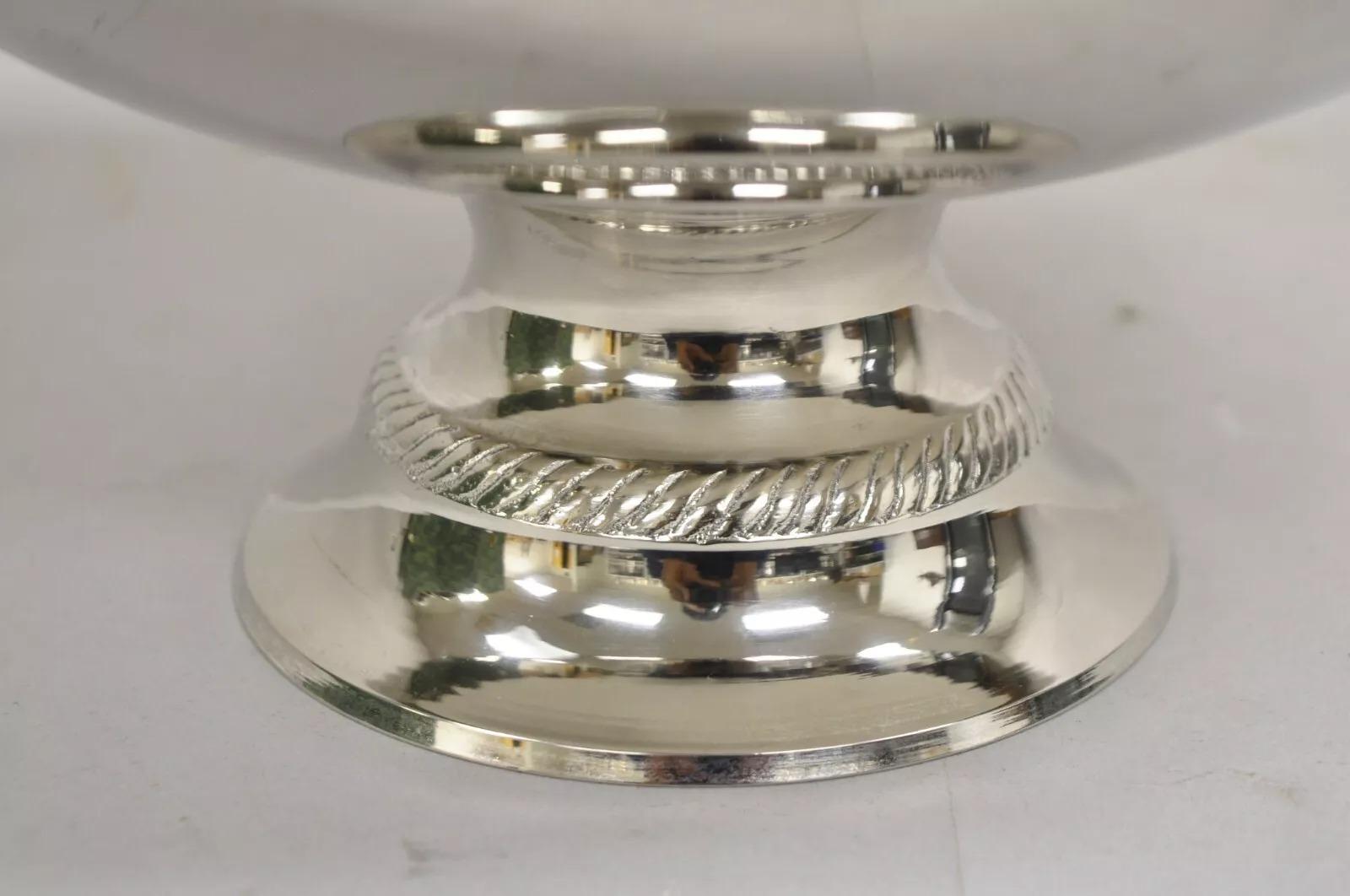 Vintage Modern Silver Plated 