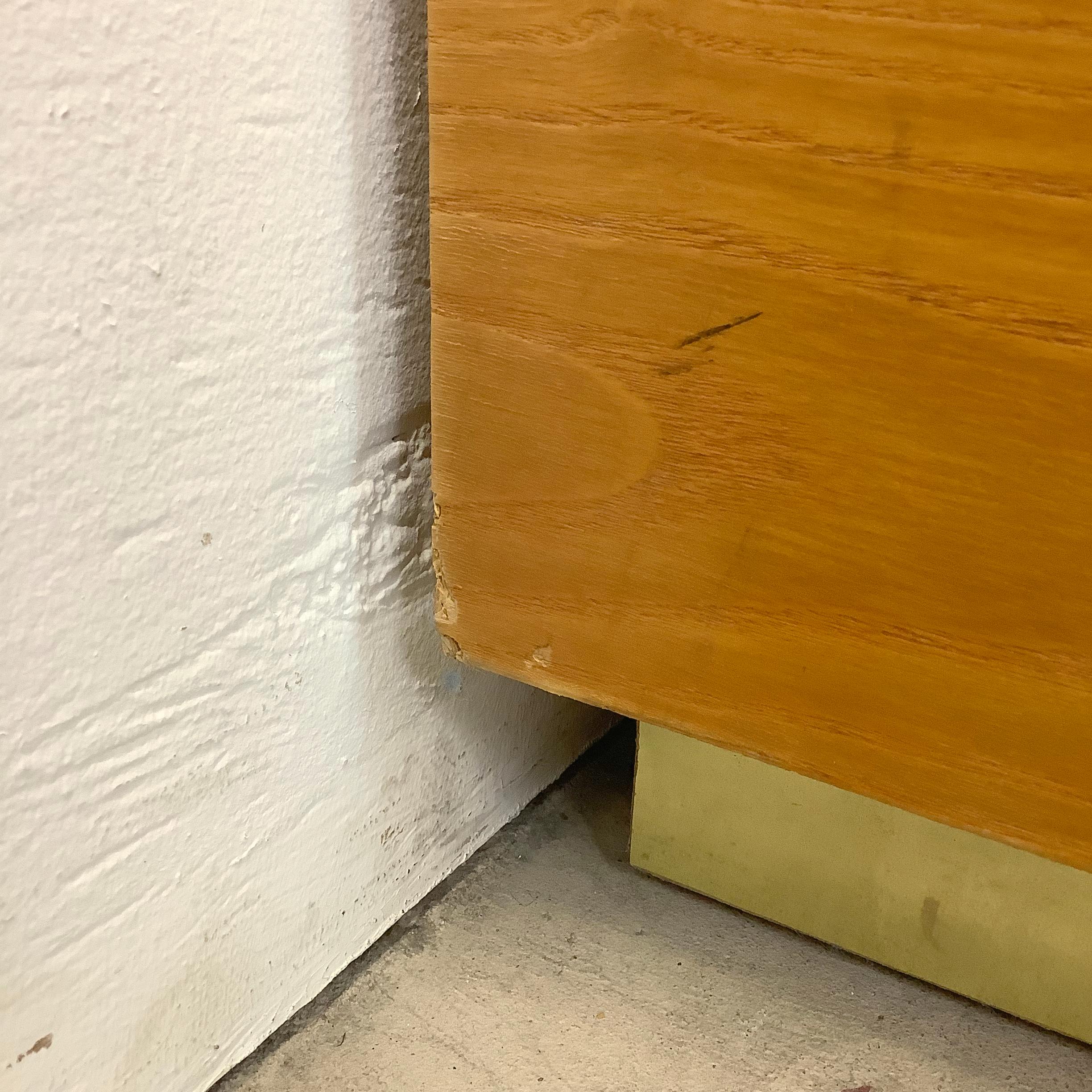 Vintage Modern Six Drawer Dresser in Bamboo Finish For Sale 3
