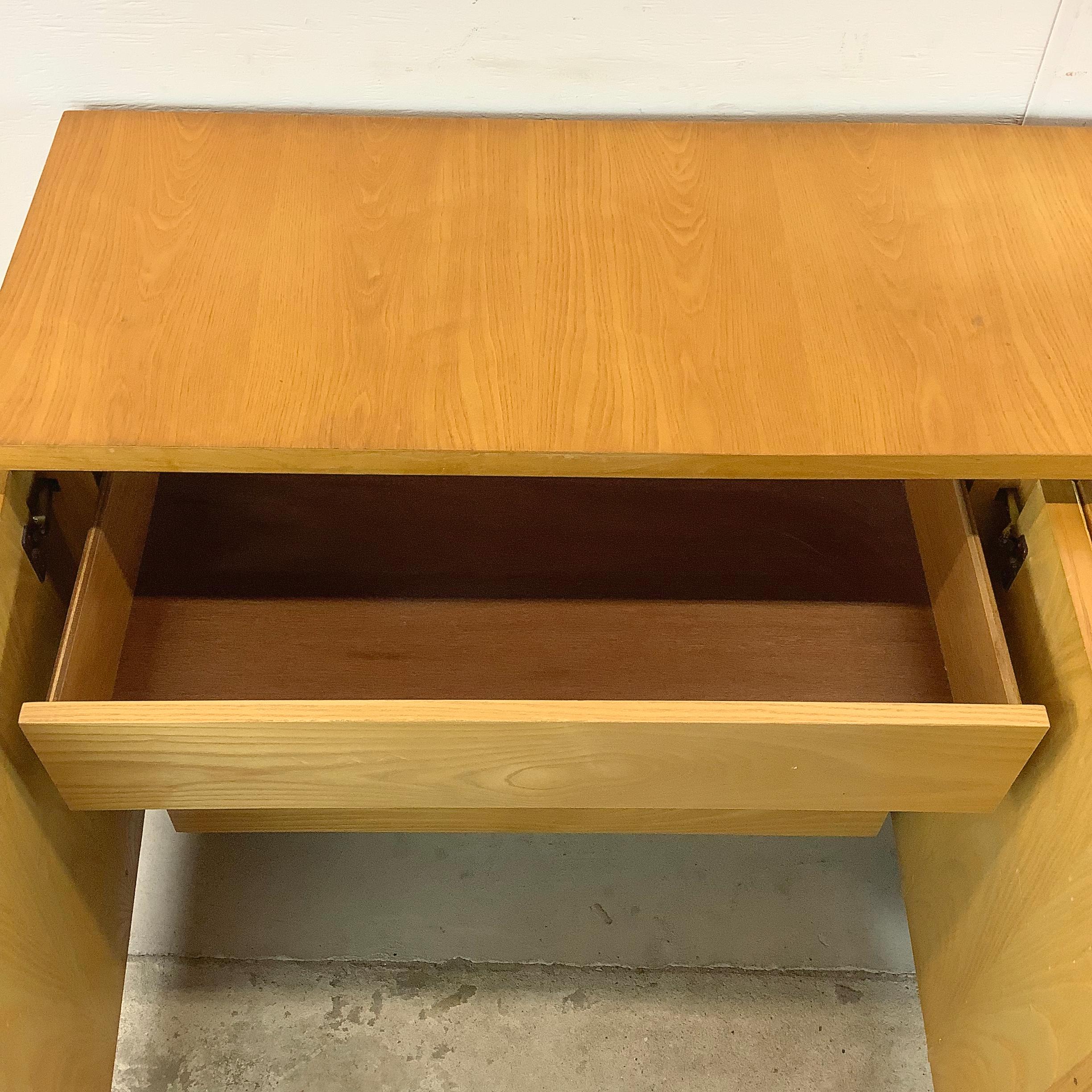 Vintage Modern Six Drawer Dresser in Bamboo Finish  For Sale 6