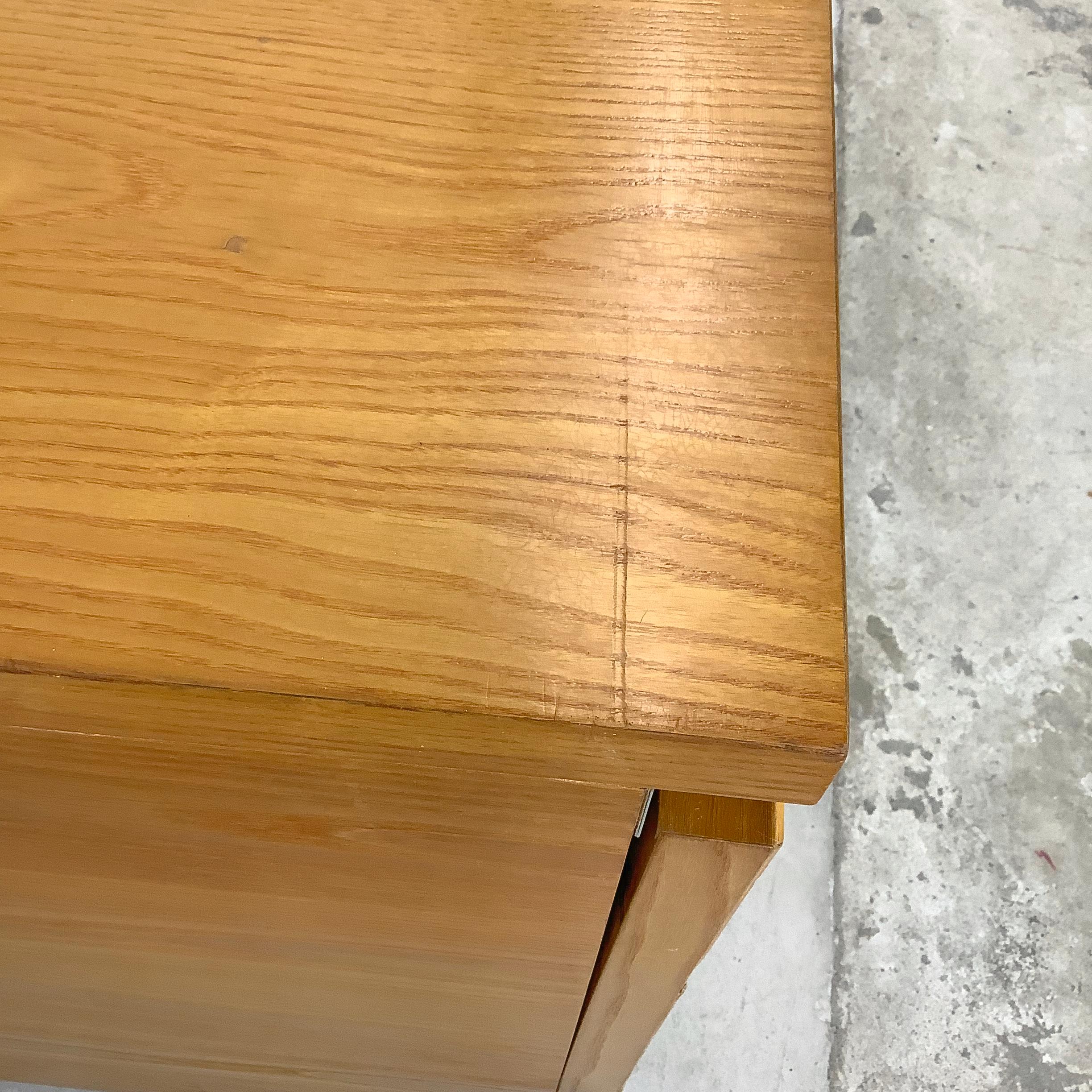 Vintage Modern Six Drawer Dresser in Bamboo Finish For Sale 8
