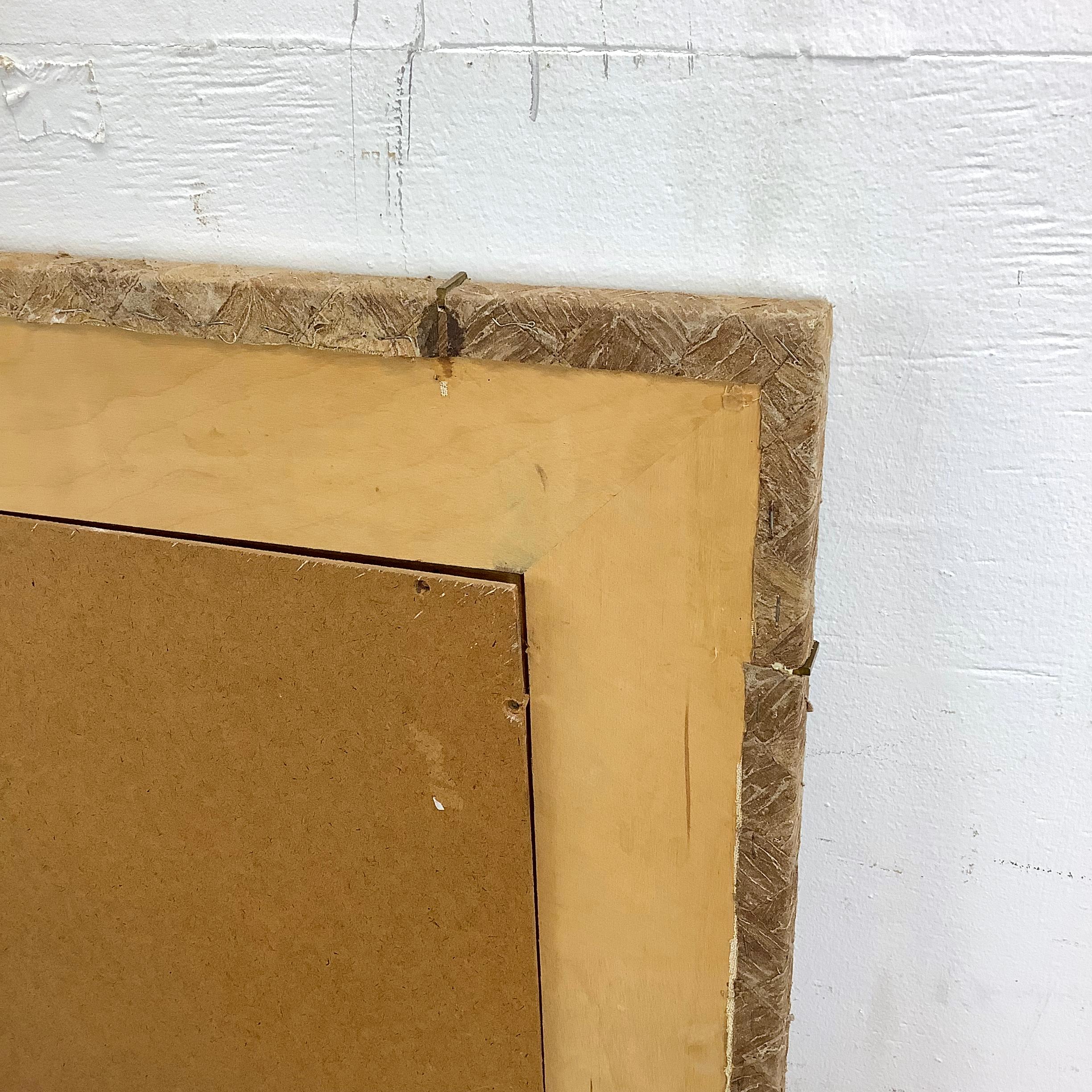 Vintage Modern Quadratischer Wandspiegel im Angebot 6