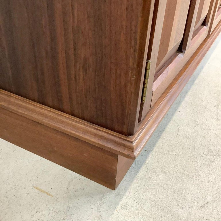 Vintage Modern Stone Top Console For Sale at 1stDibs