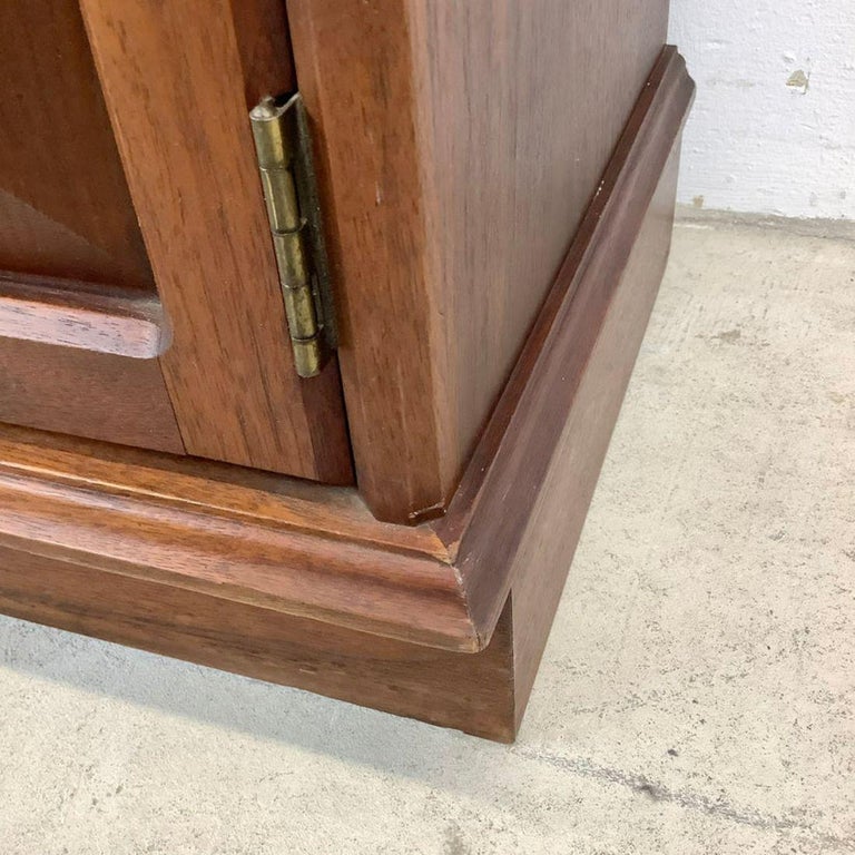 Vintage Modern Stone Top Console For Sale at 1stDibs