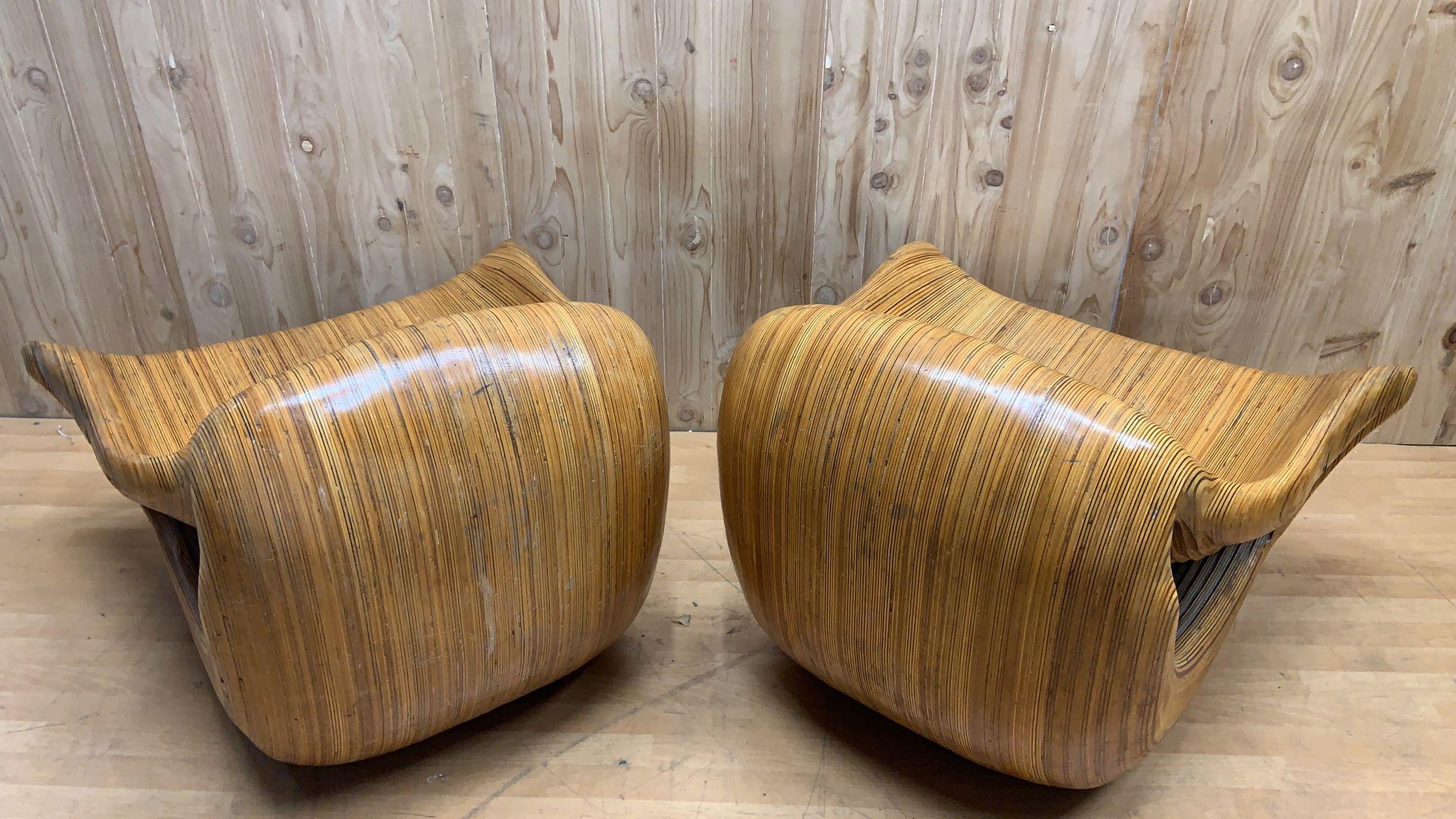 Vintage Modern Strata Chair by Stew Design, Pair 3