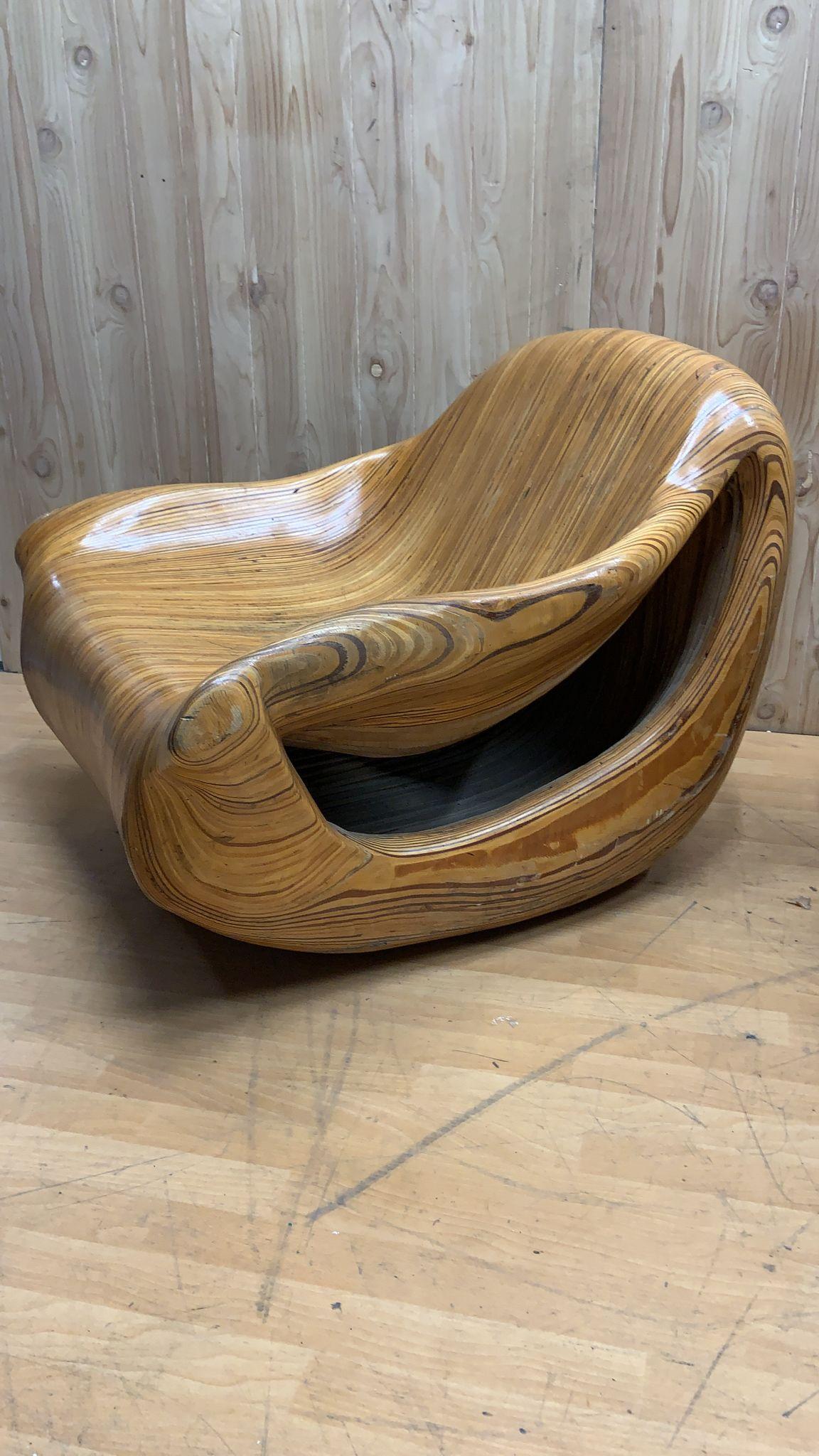 Vintage Modern Strata Chair by Stew Design, Pair 5