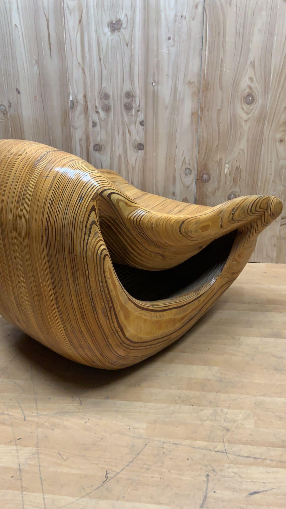 Vintage Modern Strata Chair by Stew Design, Pair 1