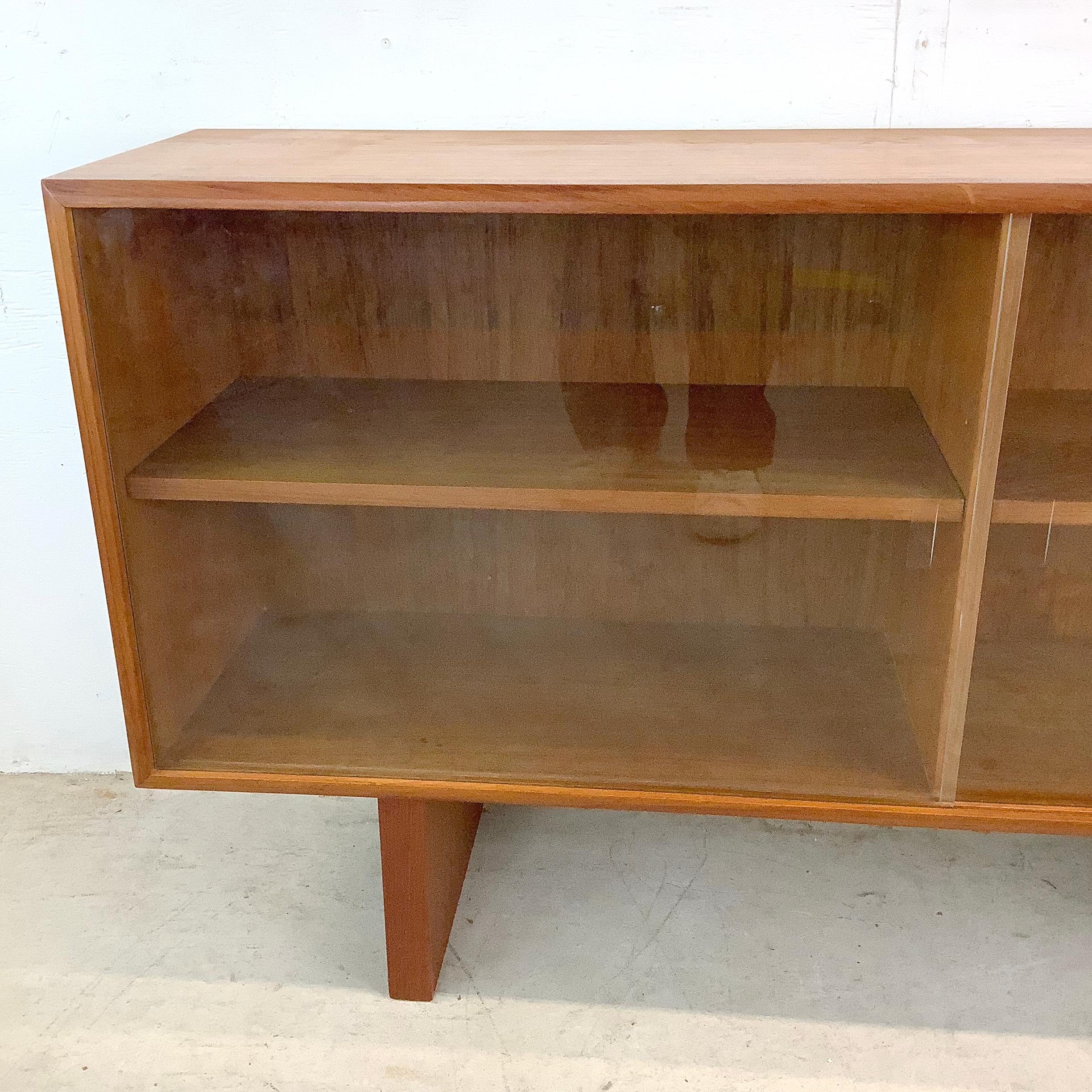 Vintage Modern Teak Bücherregal Topper (Unbekannt) im Angebot